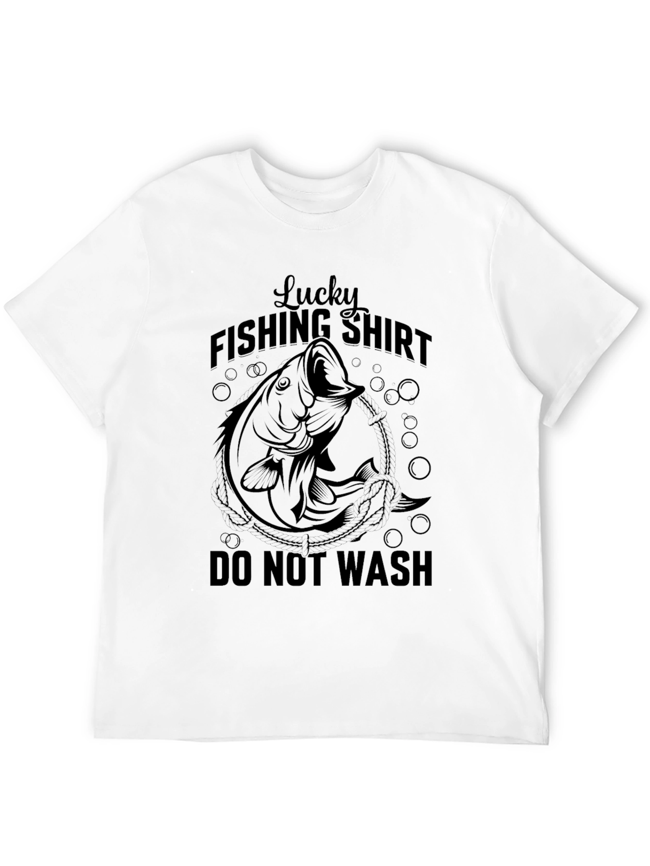 Lucky Fishing Shirt - Do Not Wash Tee