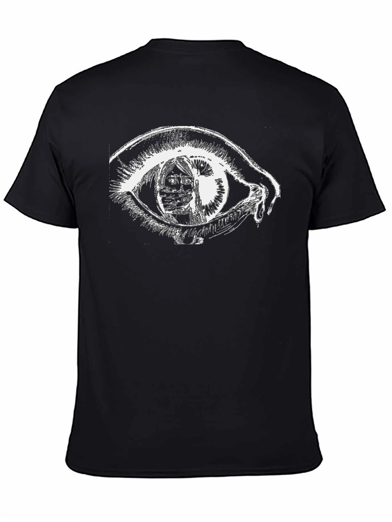 Eye Graphic Black T-Shirt