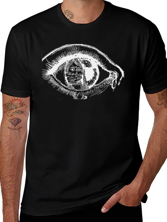 Eye Graphic Black T-Shirt