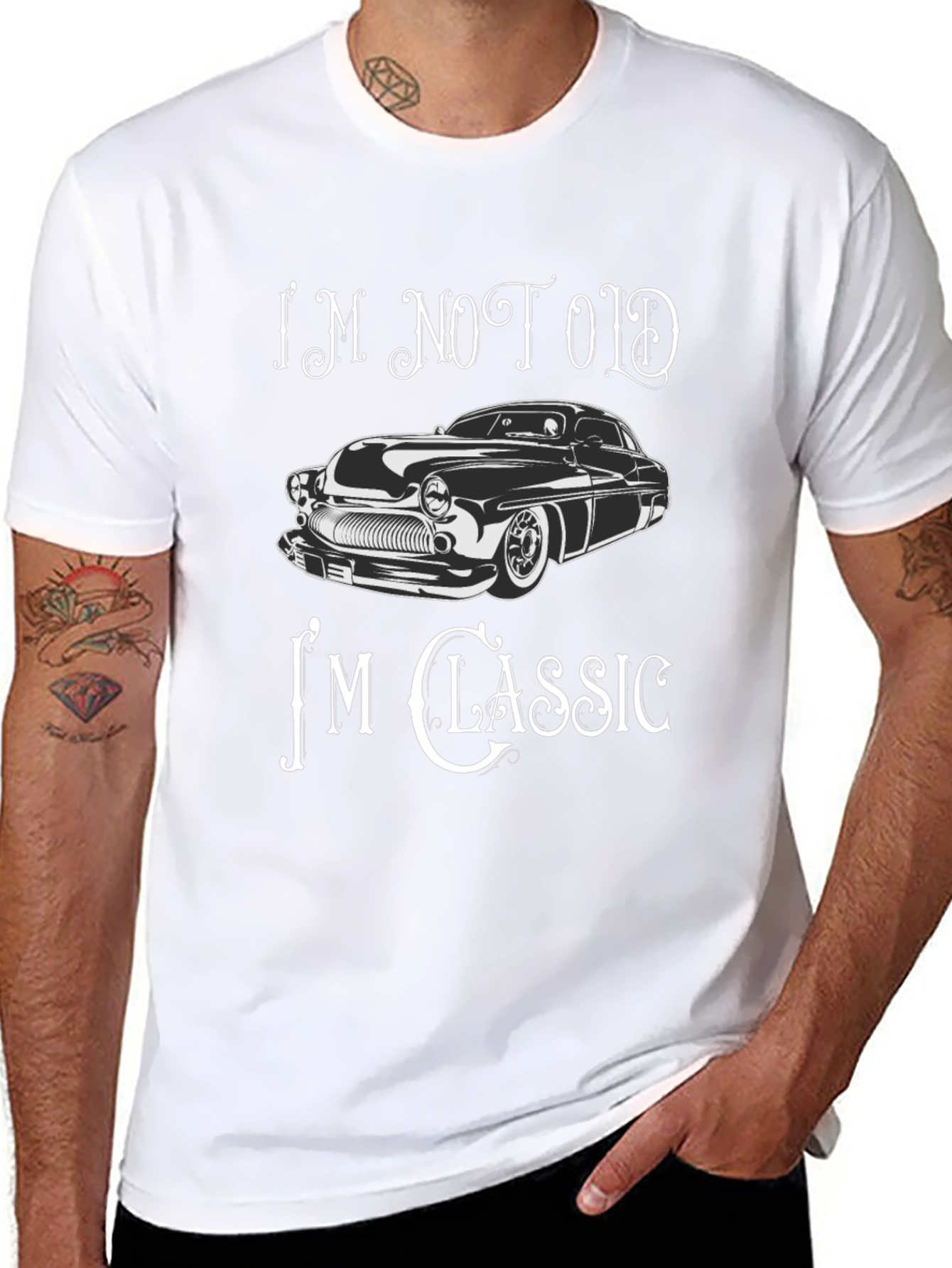 Im Not Old Im Classic Car Graphic T-Shirt