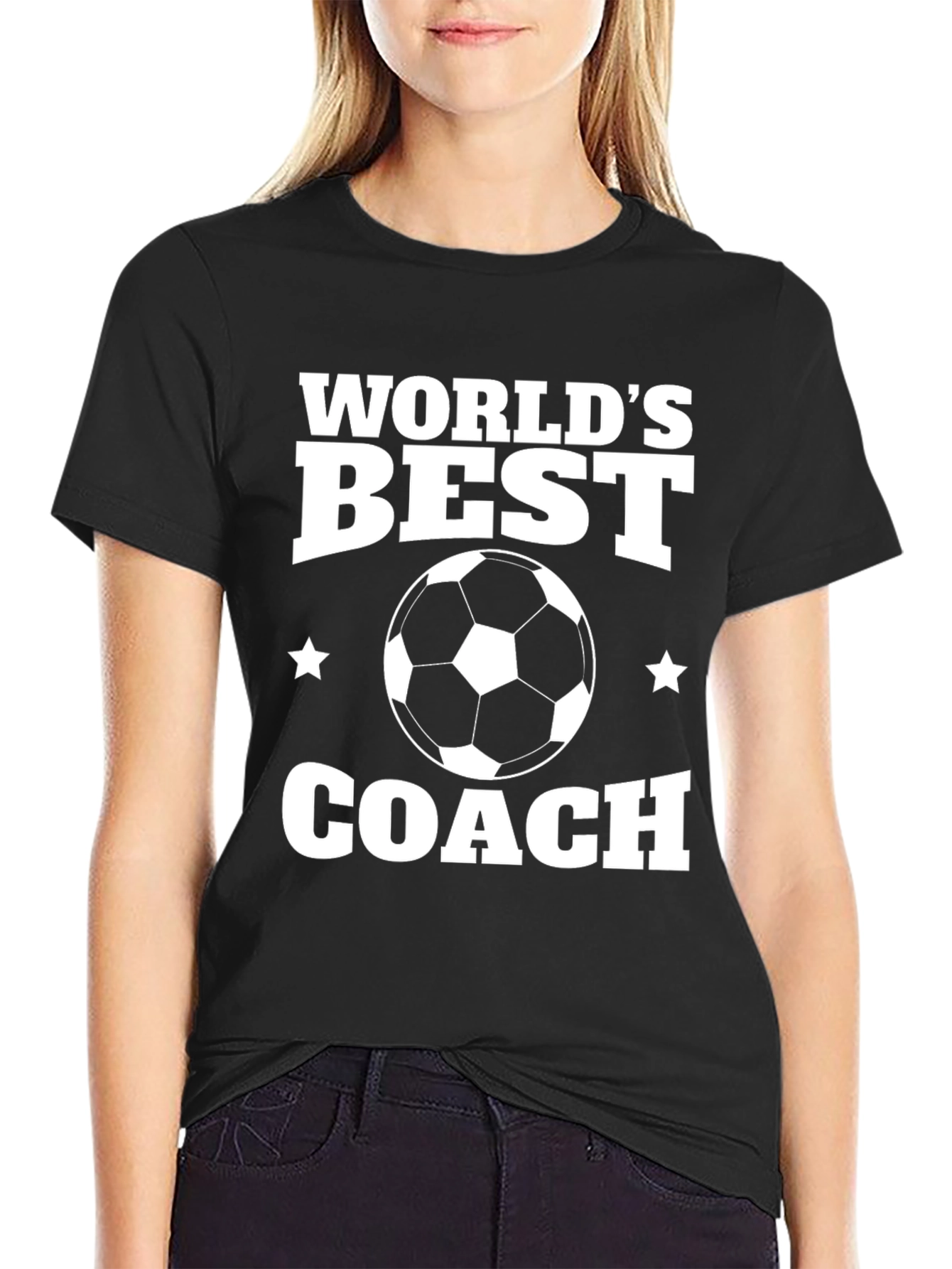 Worlds Best Coach Soccer T-Shirt