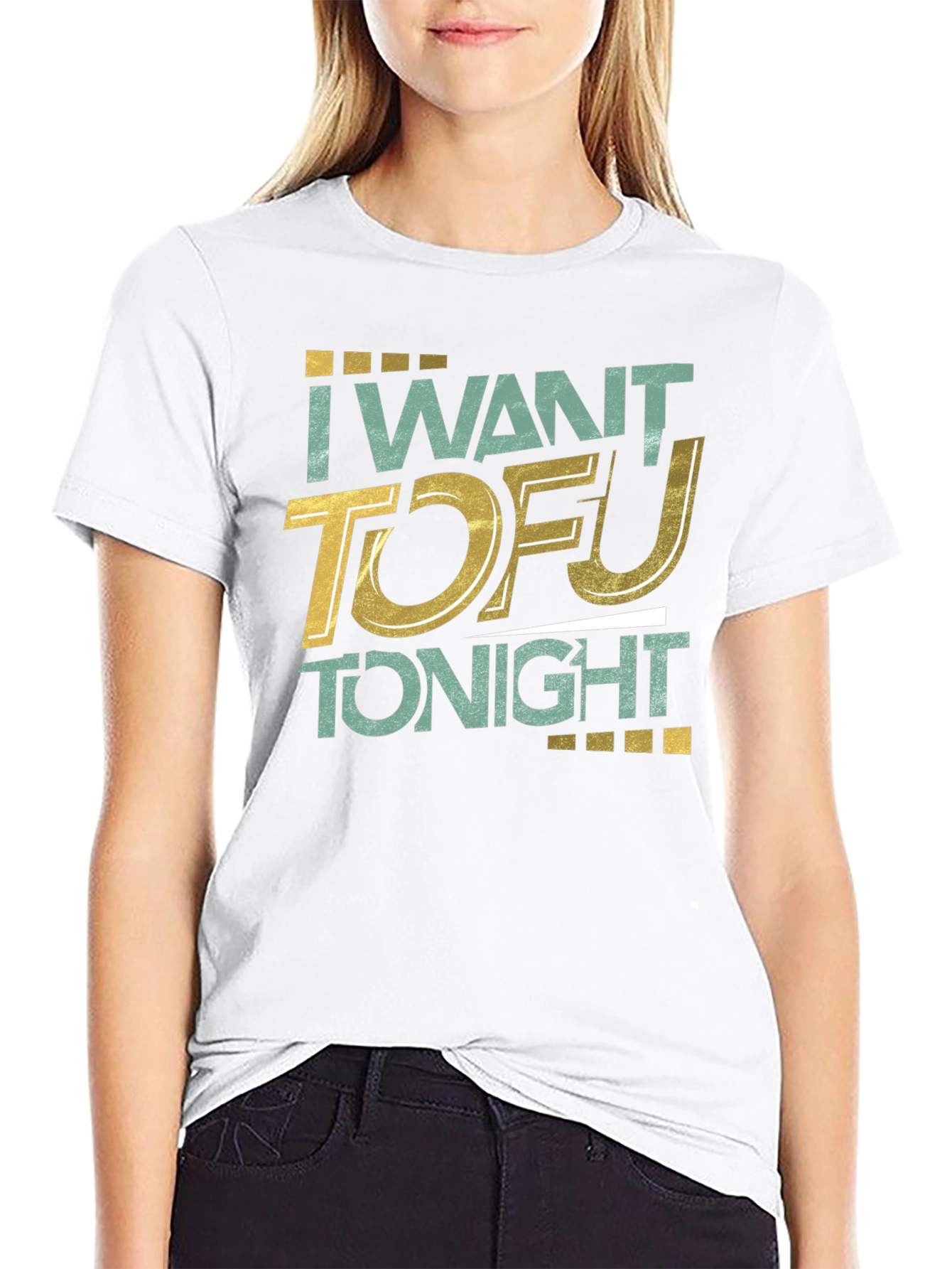 I Want Tofu Tonight Graphic T-Shirt