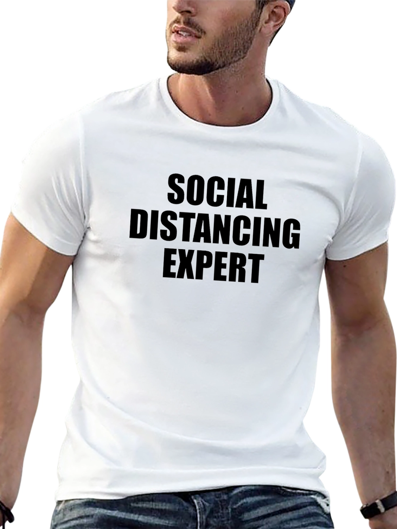 Social Distancing Expert Tee - Funny Sarcastic Shirt