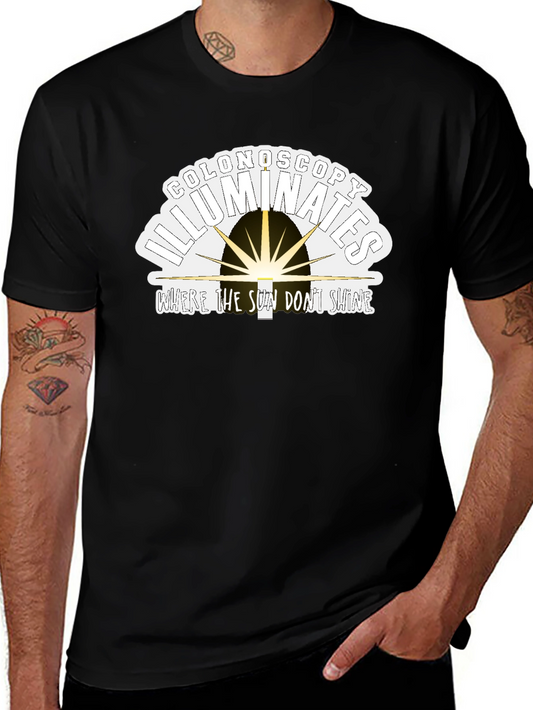 Colonoscopy Illuminates Funny T-Shirt