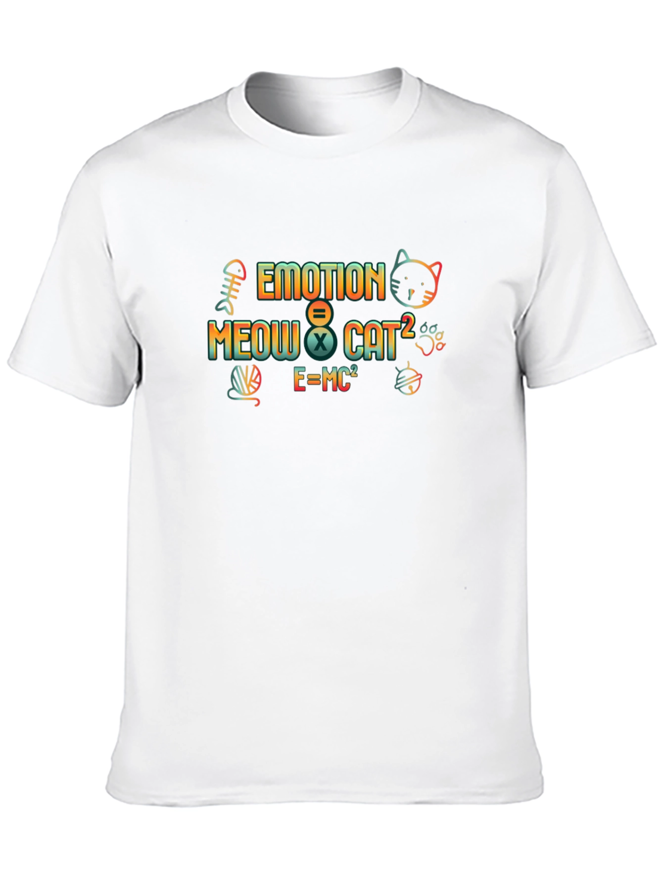Emotion Meow Cat Funny T-Shirt
