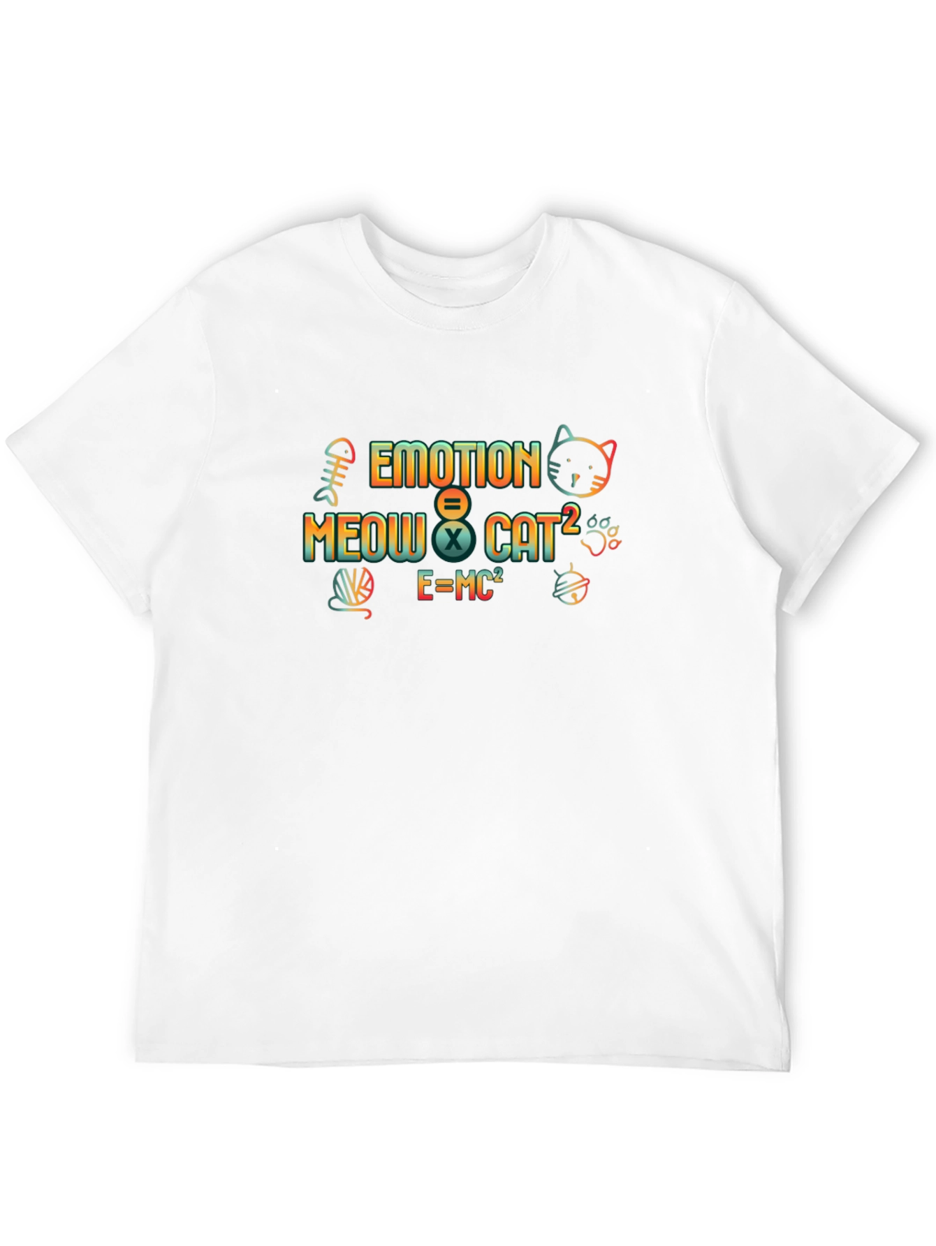 Emotion Meow Cat Funny T-Shirt