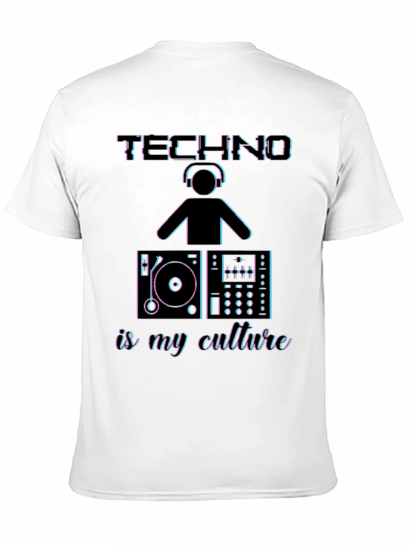 Techno Is My Culture Graphic T-Shirt