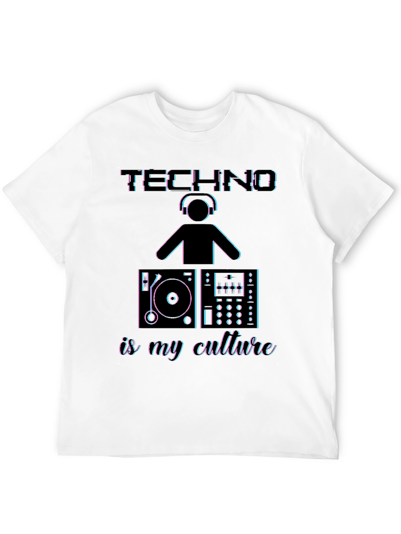 Techno Is My Culture Graphic T-Shirt