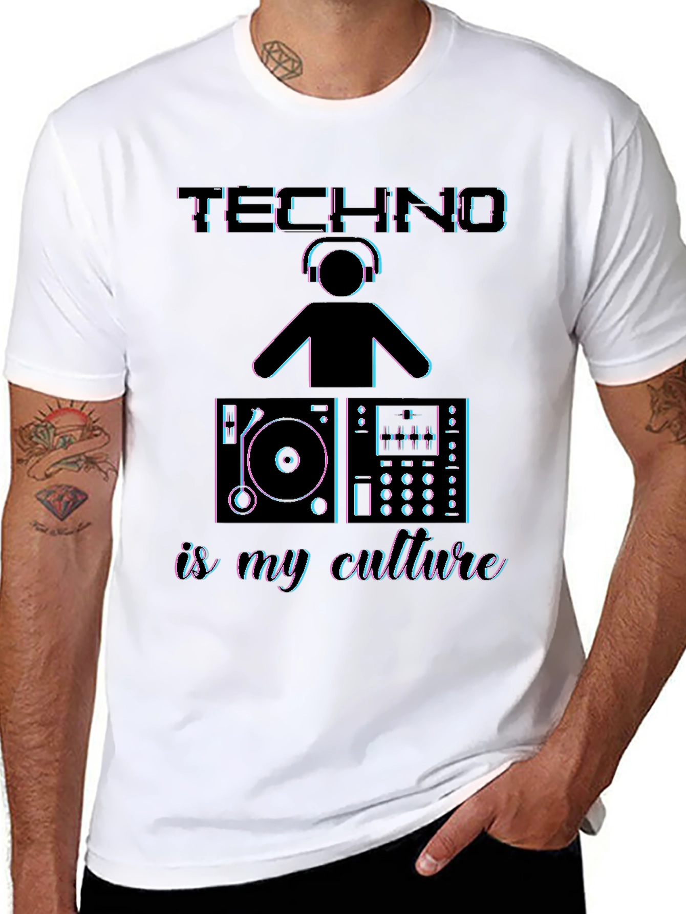 Techno Is My Culture Graphic T-Shirt