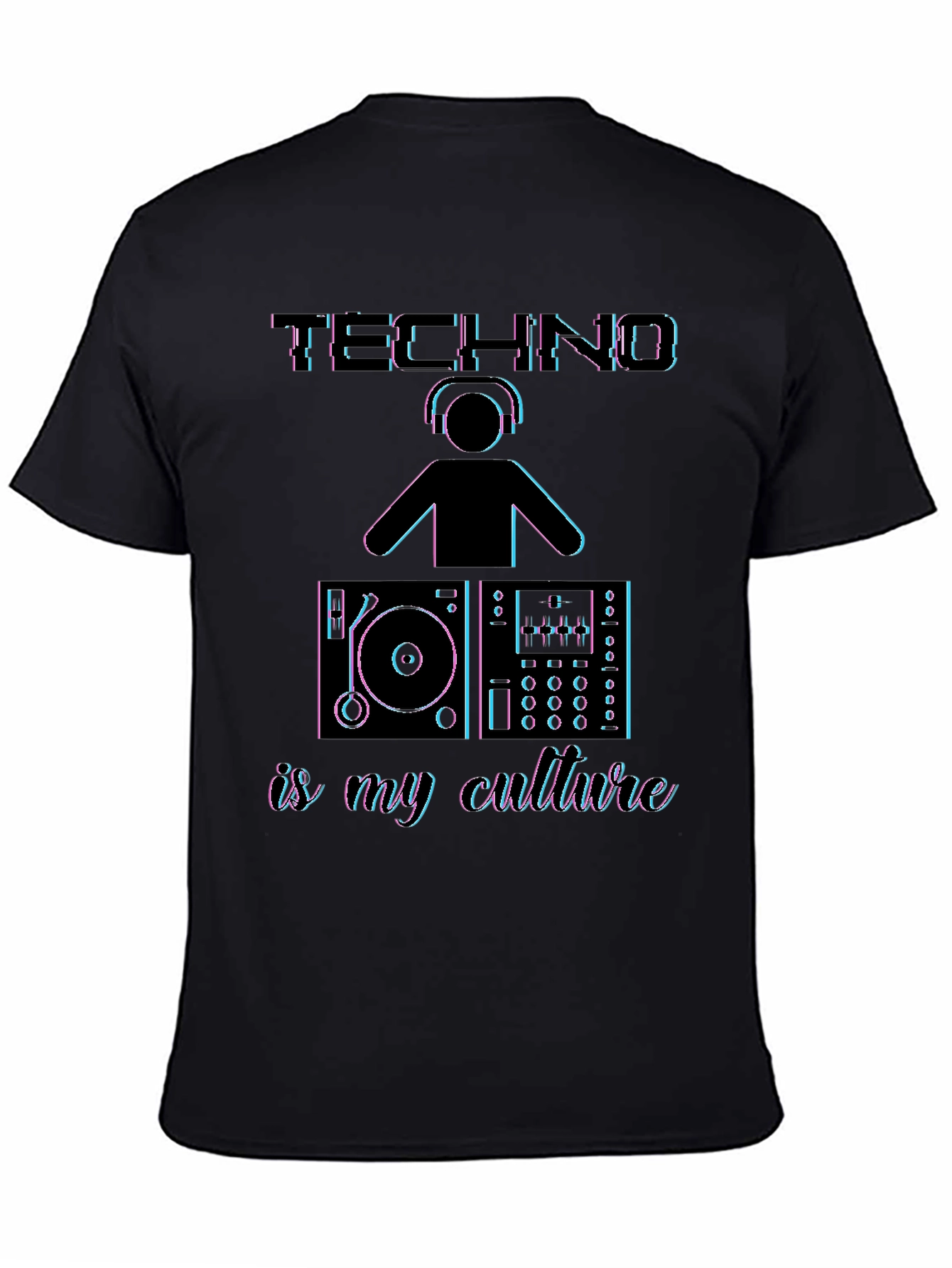 Techno Is My Culture Graphic T-Shirt