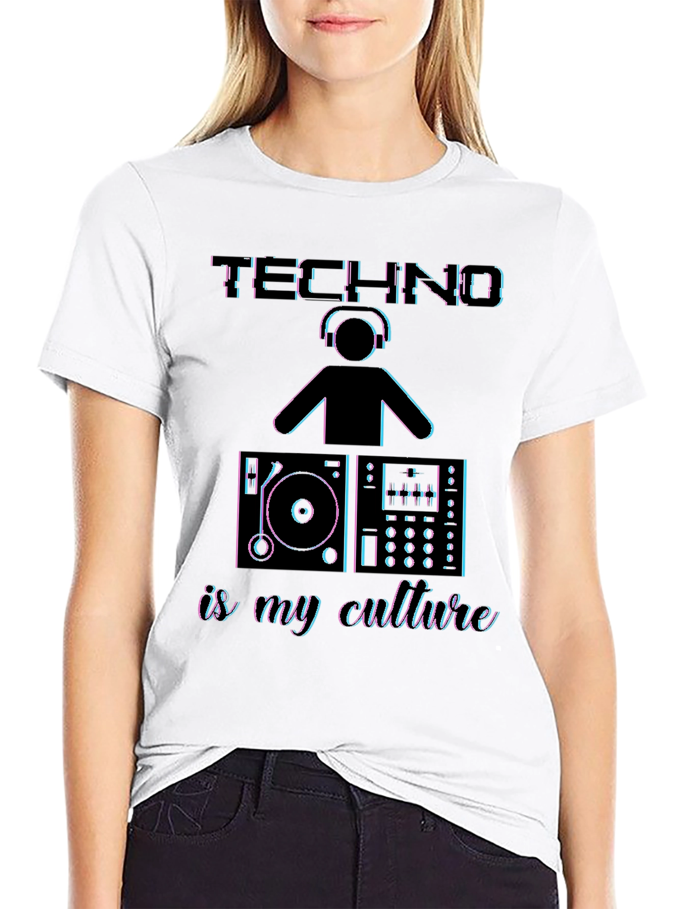 Techno Is My Culture Graphic T-Shirt