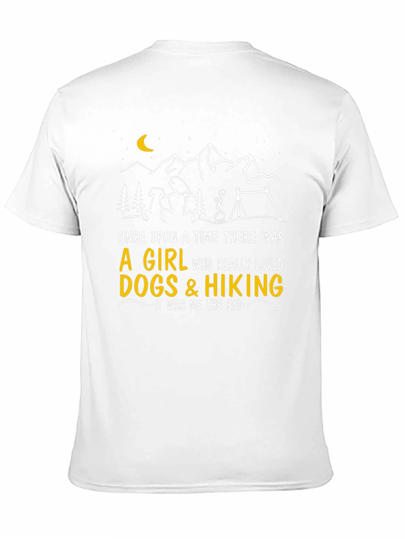 Dog & Hiking Lover Graphic Tee