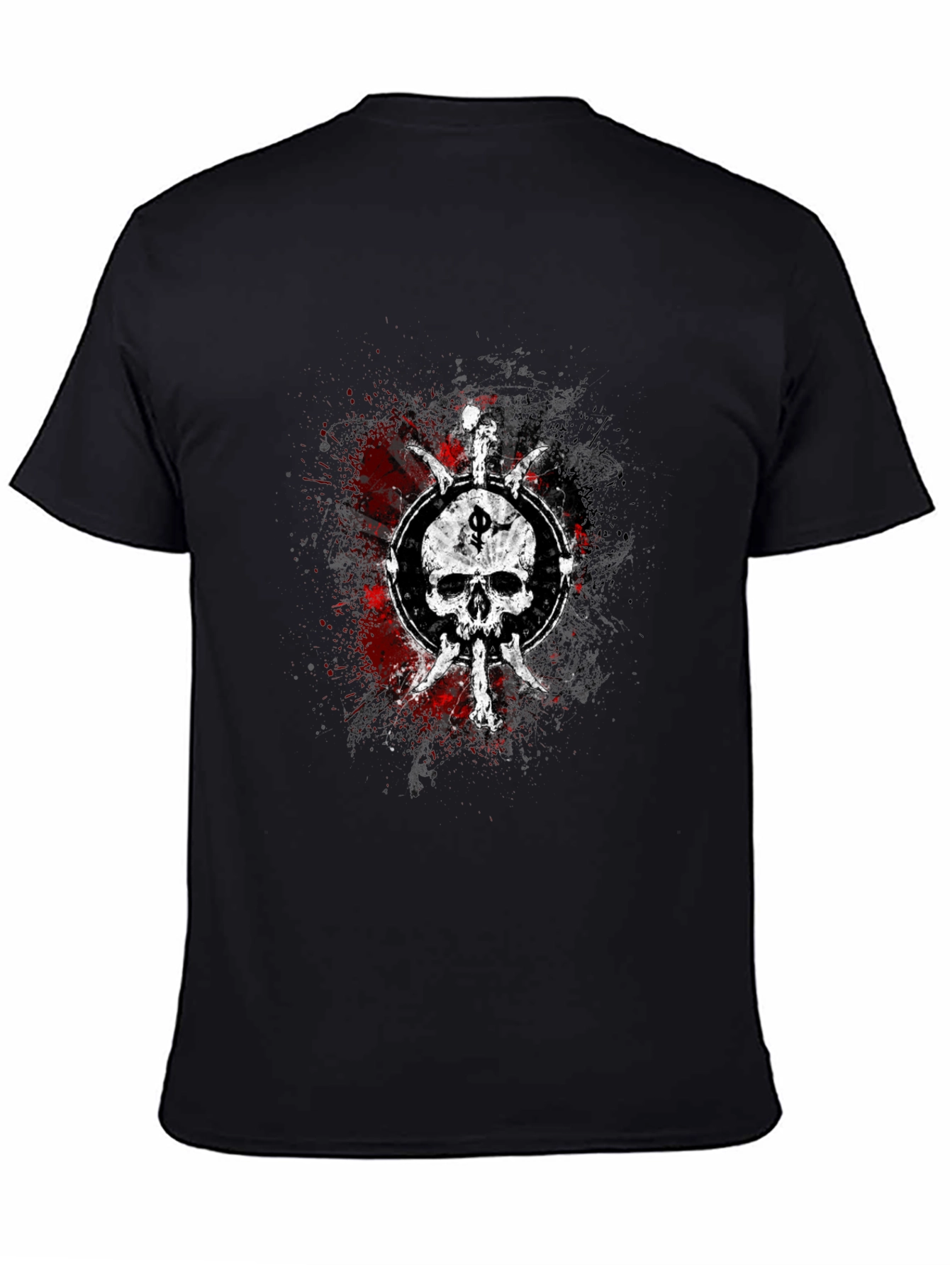 Skull & Dagger Graphic Tee - Black
