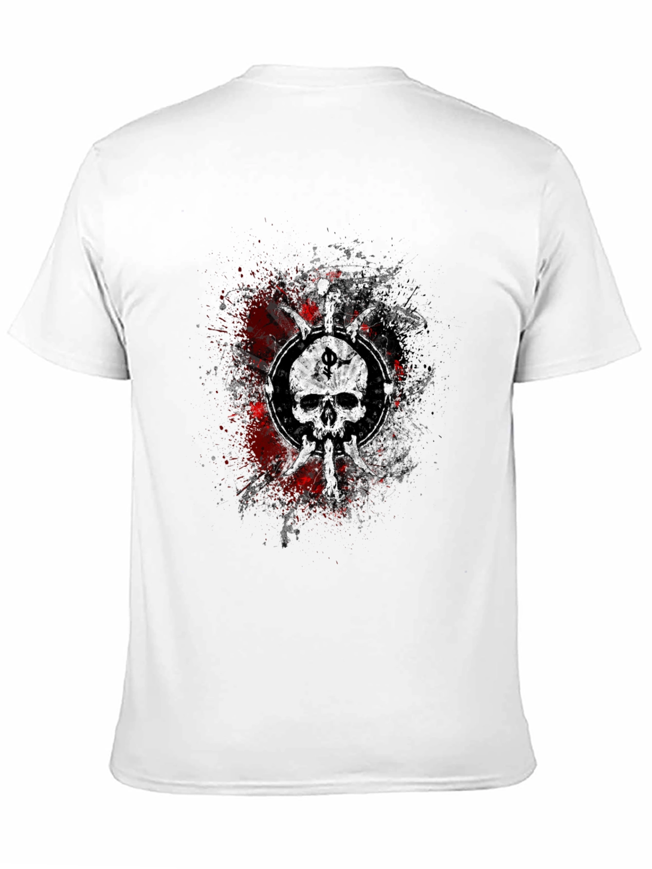 Skull & Dagger Graphic Tee - Black