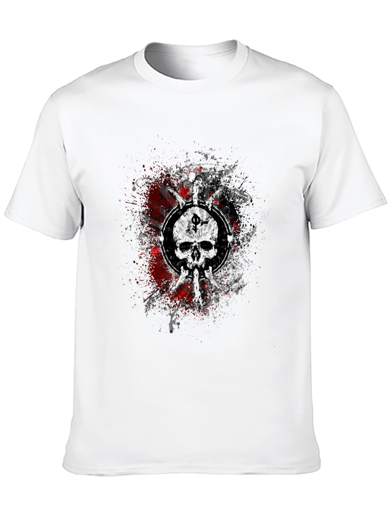 Skull & Dagger Graphic Tee - Black