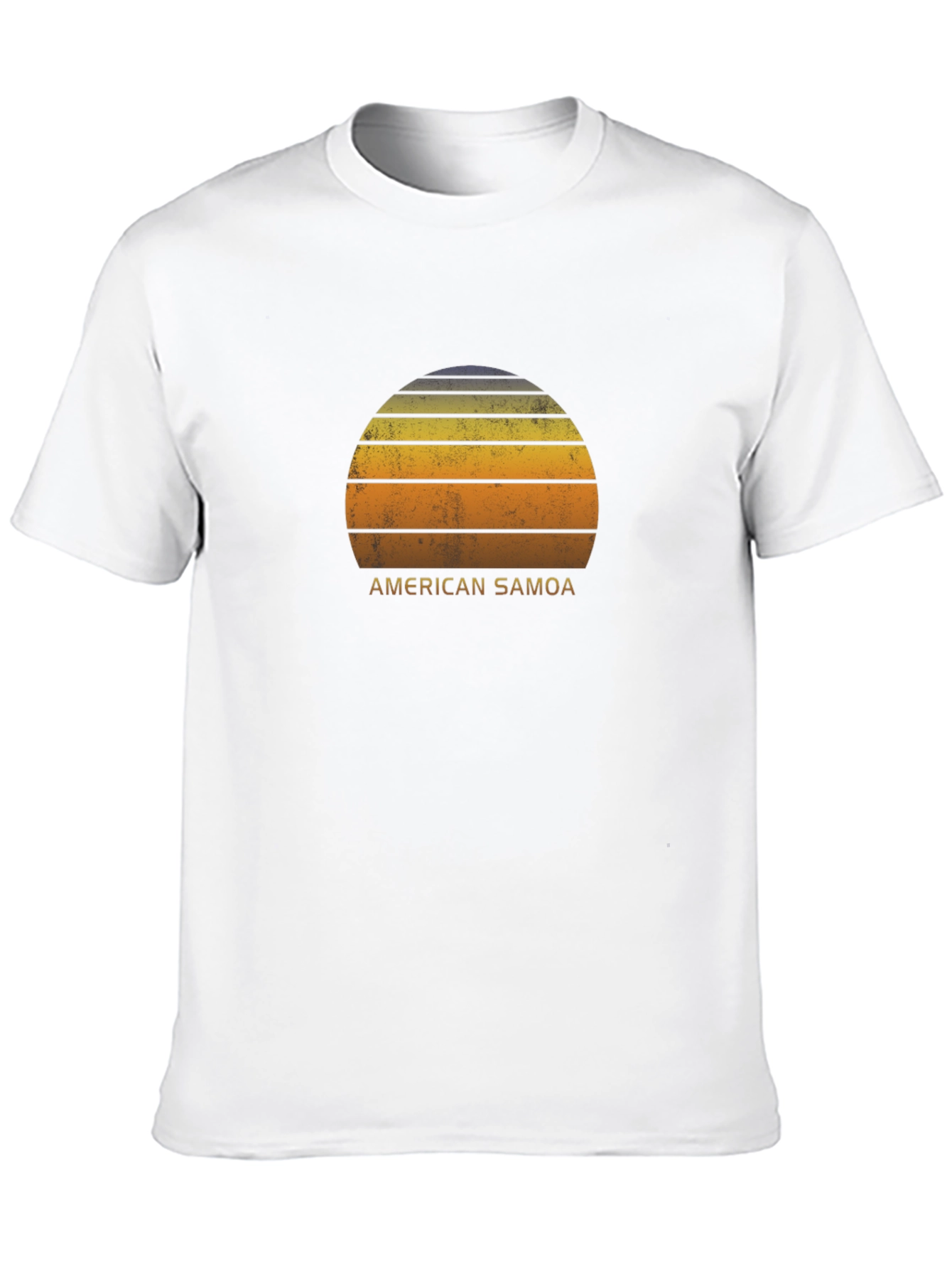 American Samoa Sunset Graphic T-Shirt