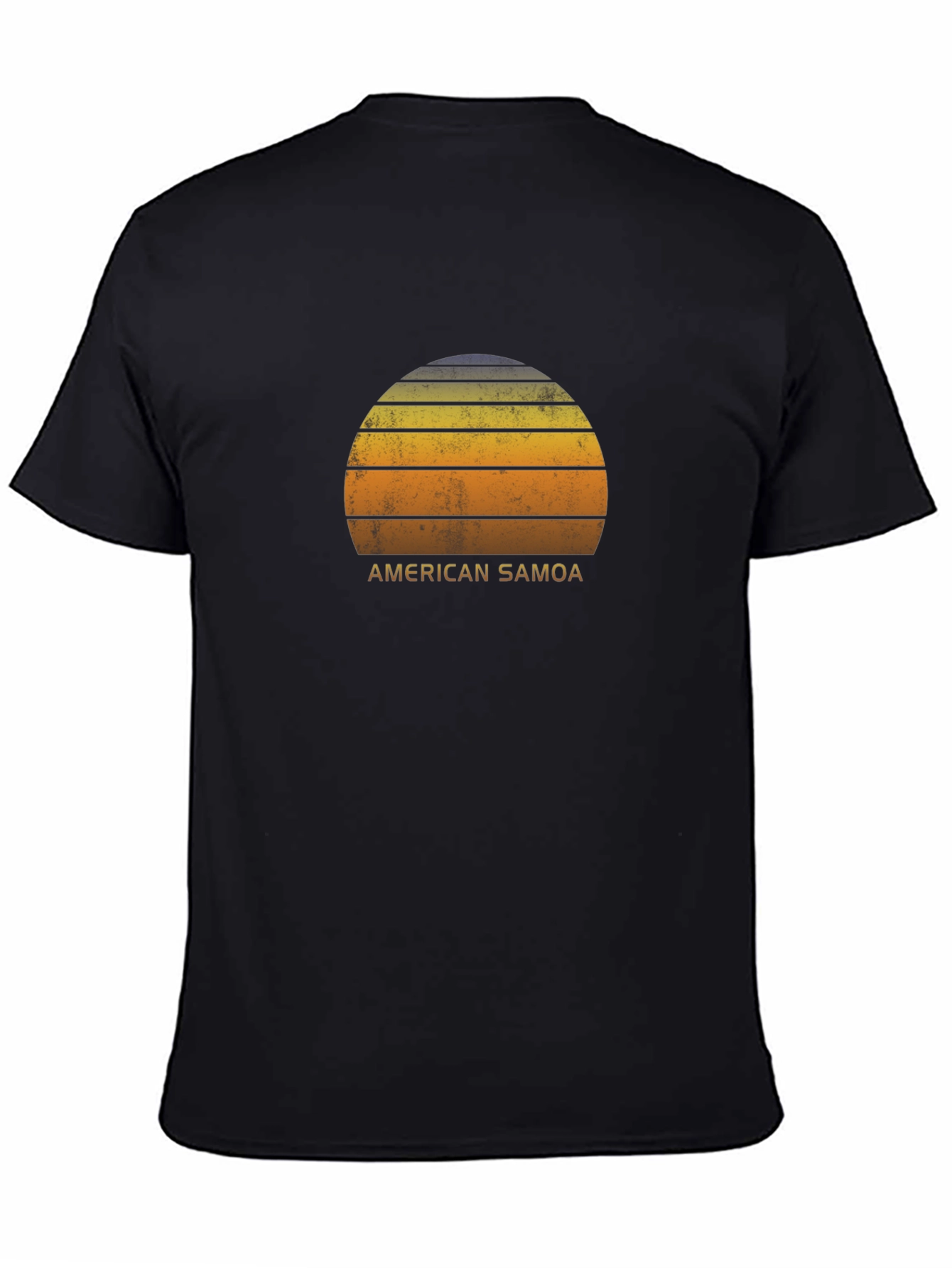American Samoa Sunset Graphic T-Shirt