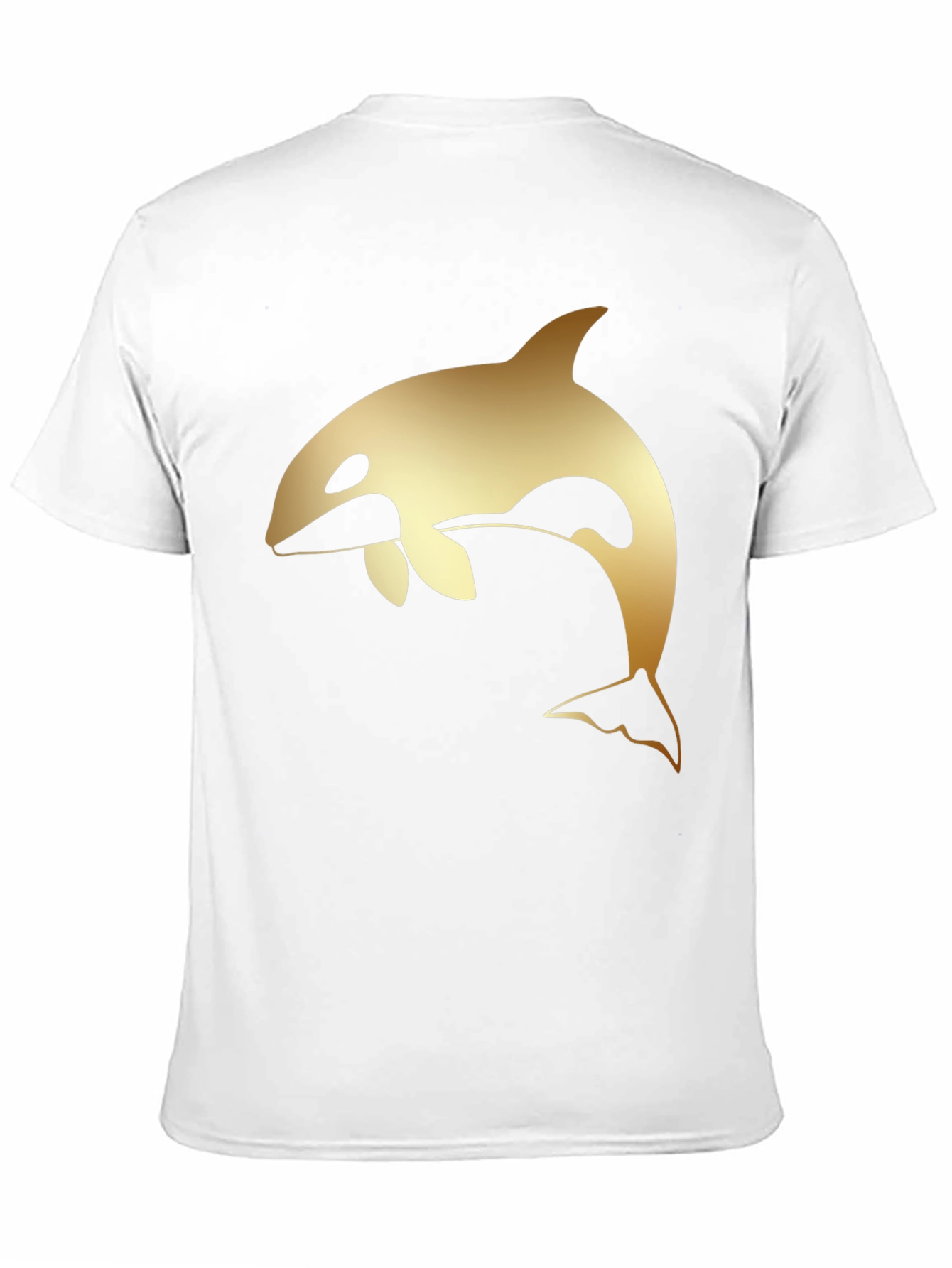 Orca Graphic Tee - Stylish Black Cotton T-Shirt