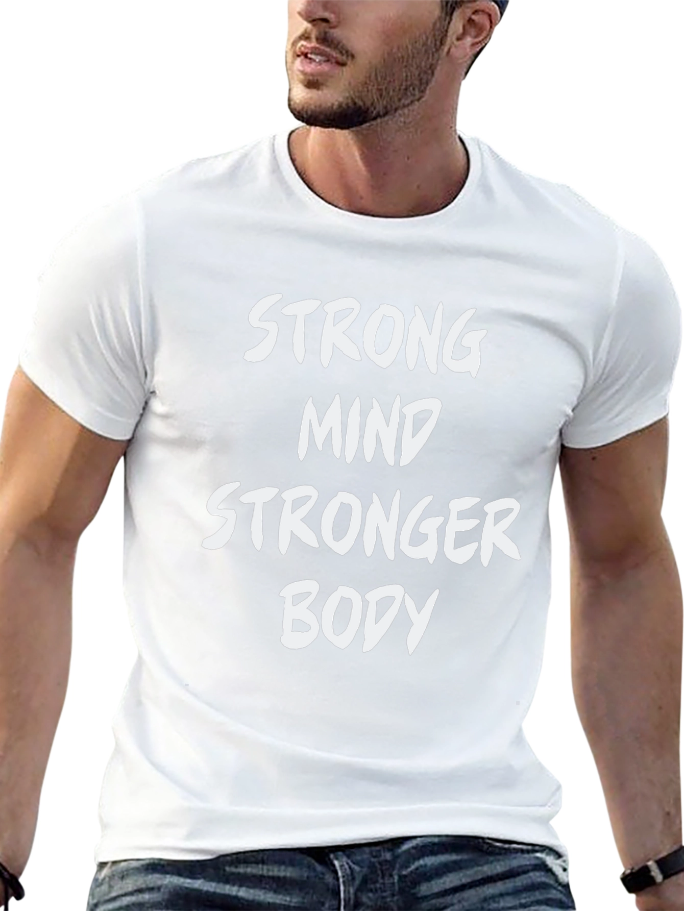 Strong Mind Stronger Body Graphic Tee