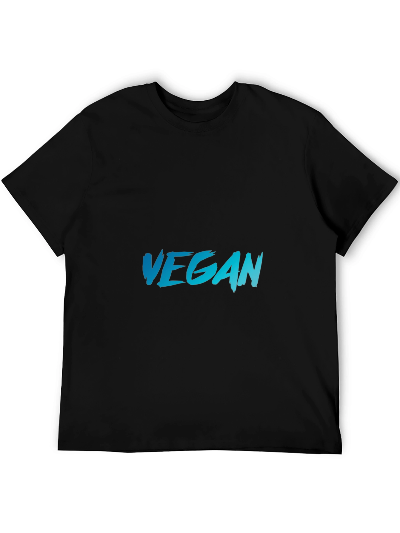 Vegan Black T-Shirt - Stylish & Comfortable