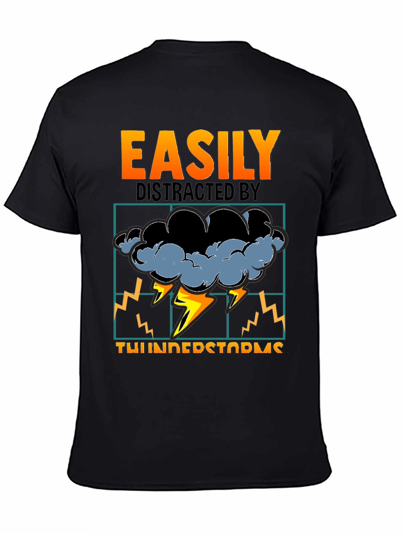 Easily Distracted By Thunderstorms T-Shirt