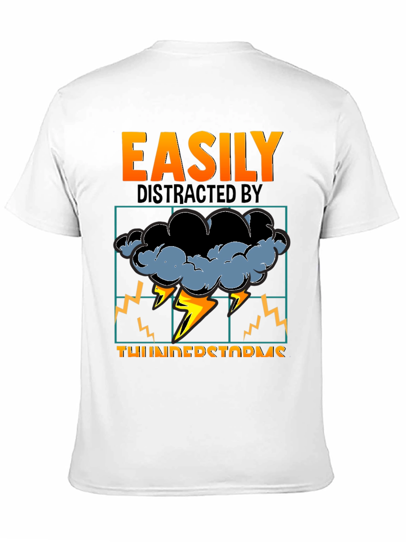 Easily Distracted By Thunderstorms T-Shirt