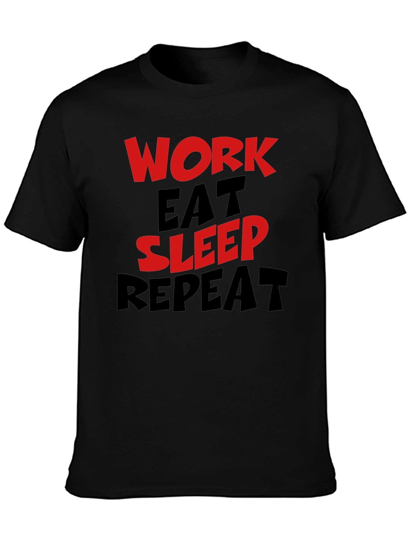 Work Eat Sleep Repeat Graphic Tee