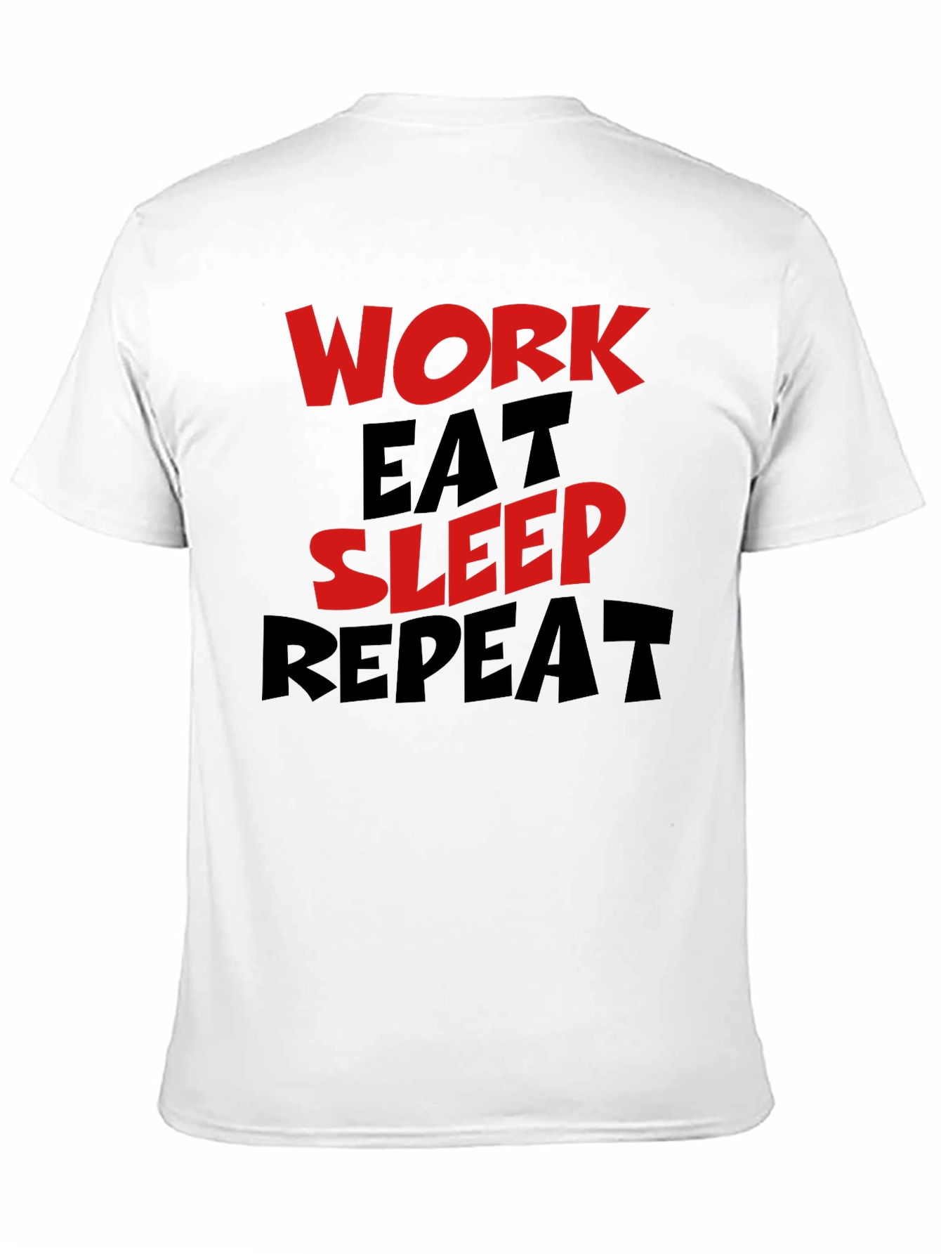 Work Eat Sleep Repeat Graphic Tee
