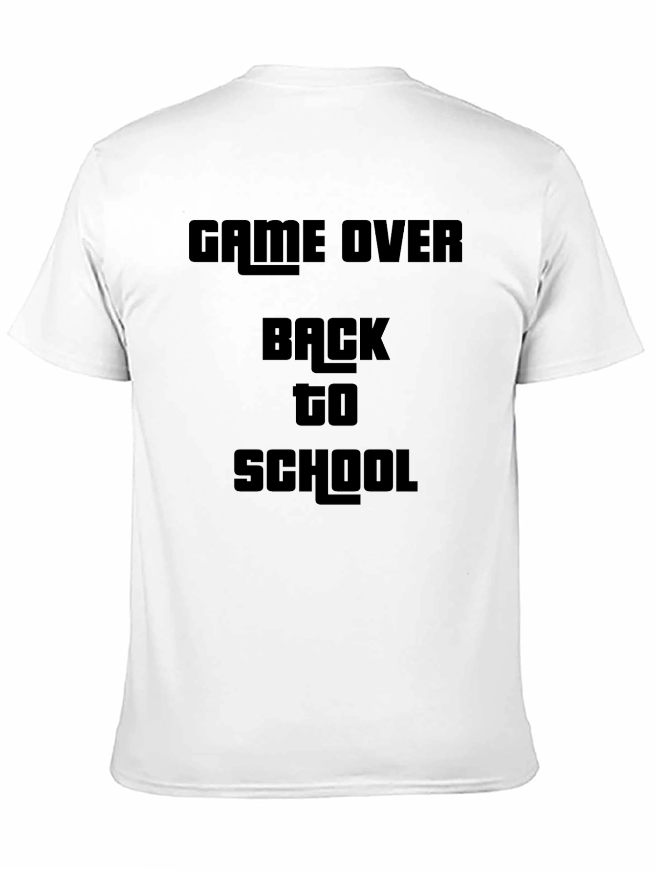 Game Over Back to School Graphic Tee