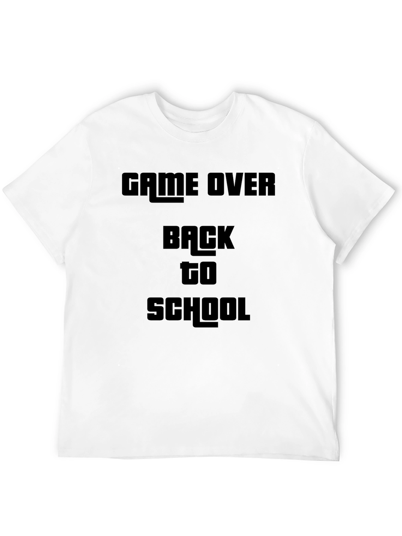Game Over Back to School Graphic Tee