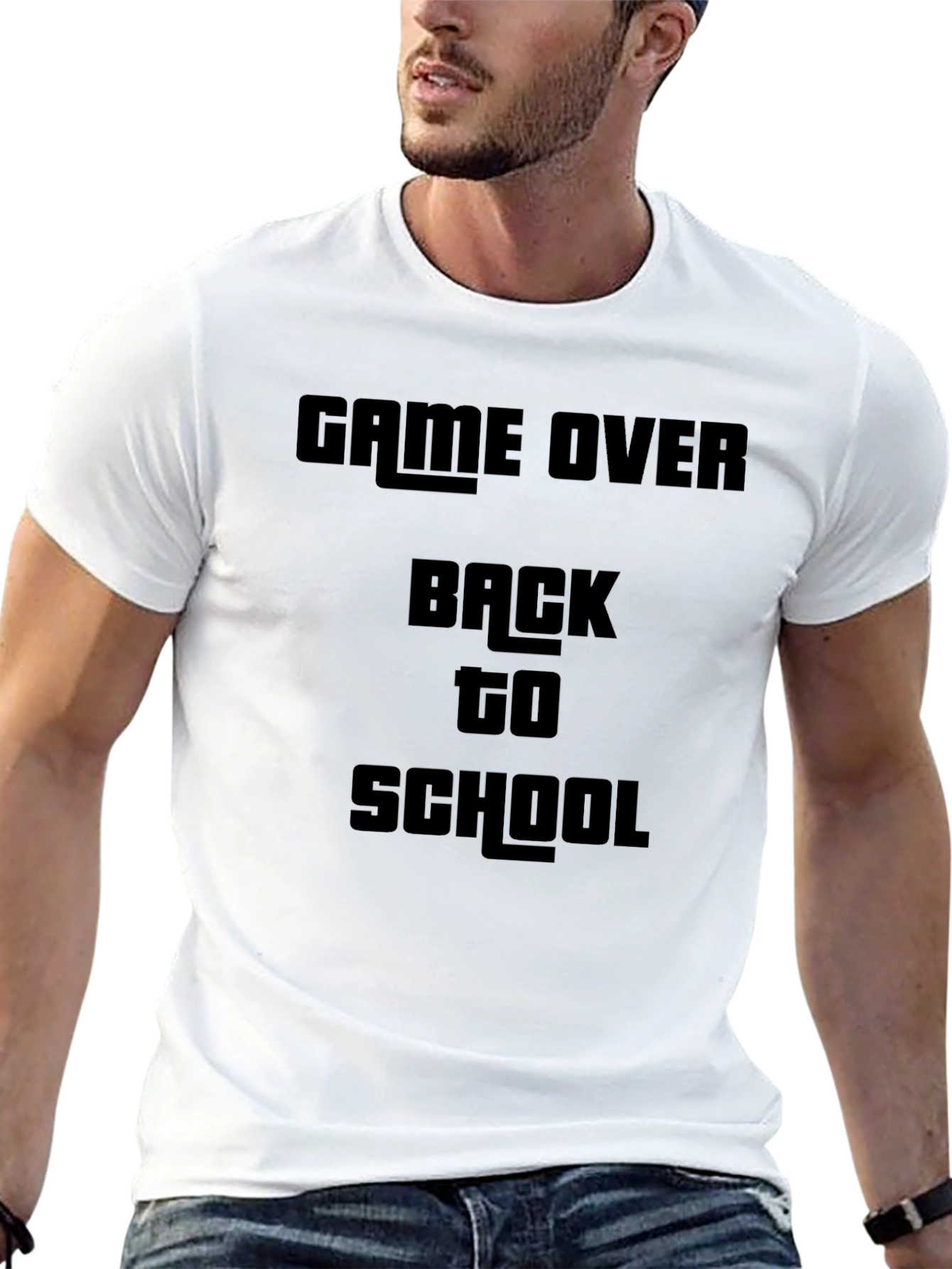 Game Over Back to School Graphic Tee