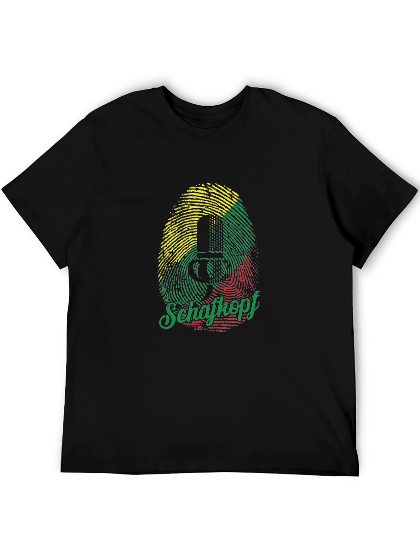Schaftkopf Fingerprint T-Shirt - German Card Game Tee