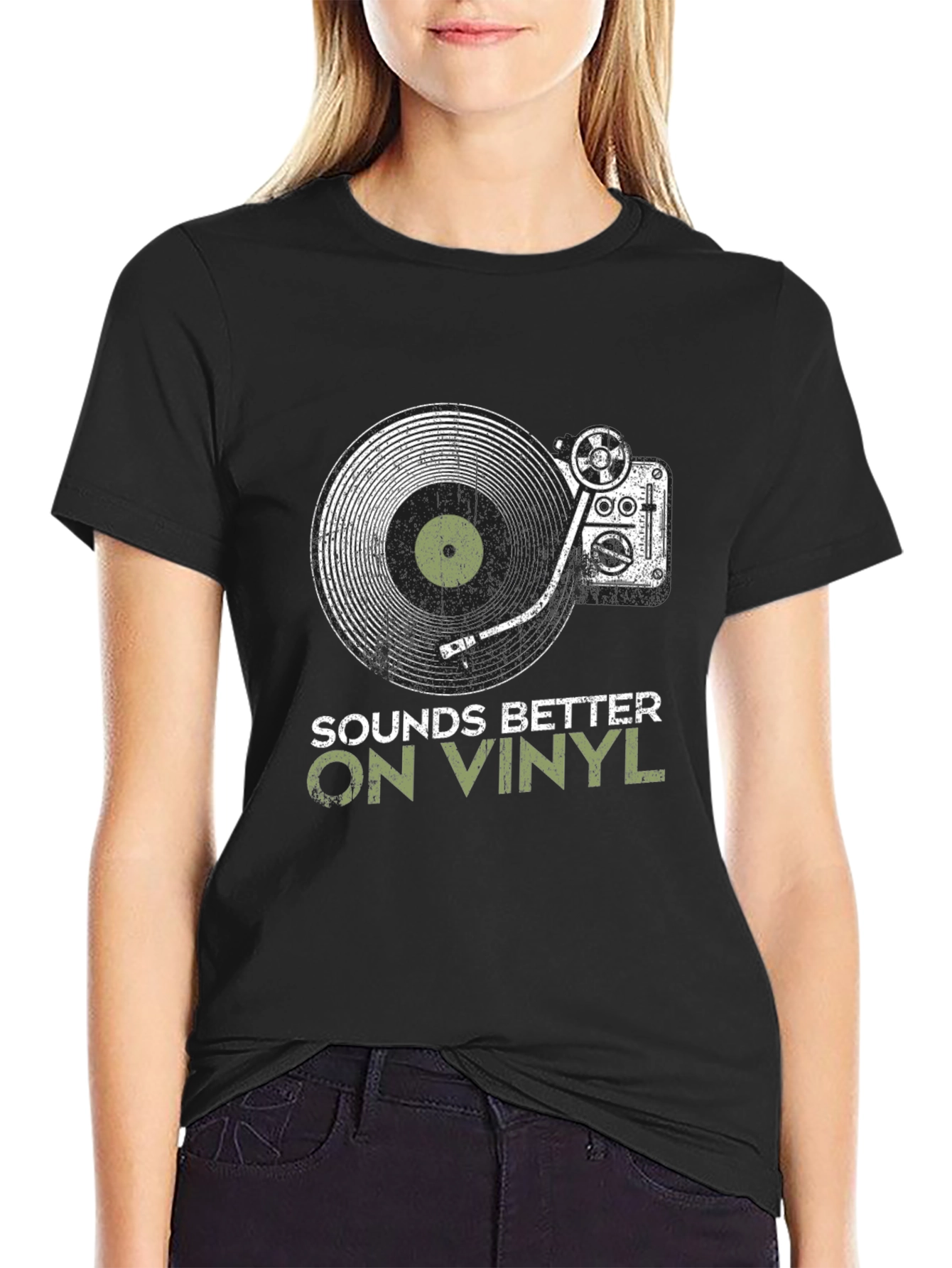 Sounds Better on Vinyl Graphic T-Shirt