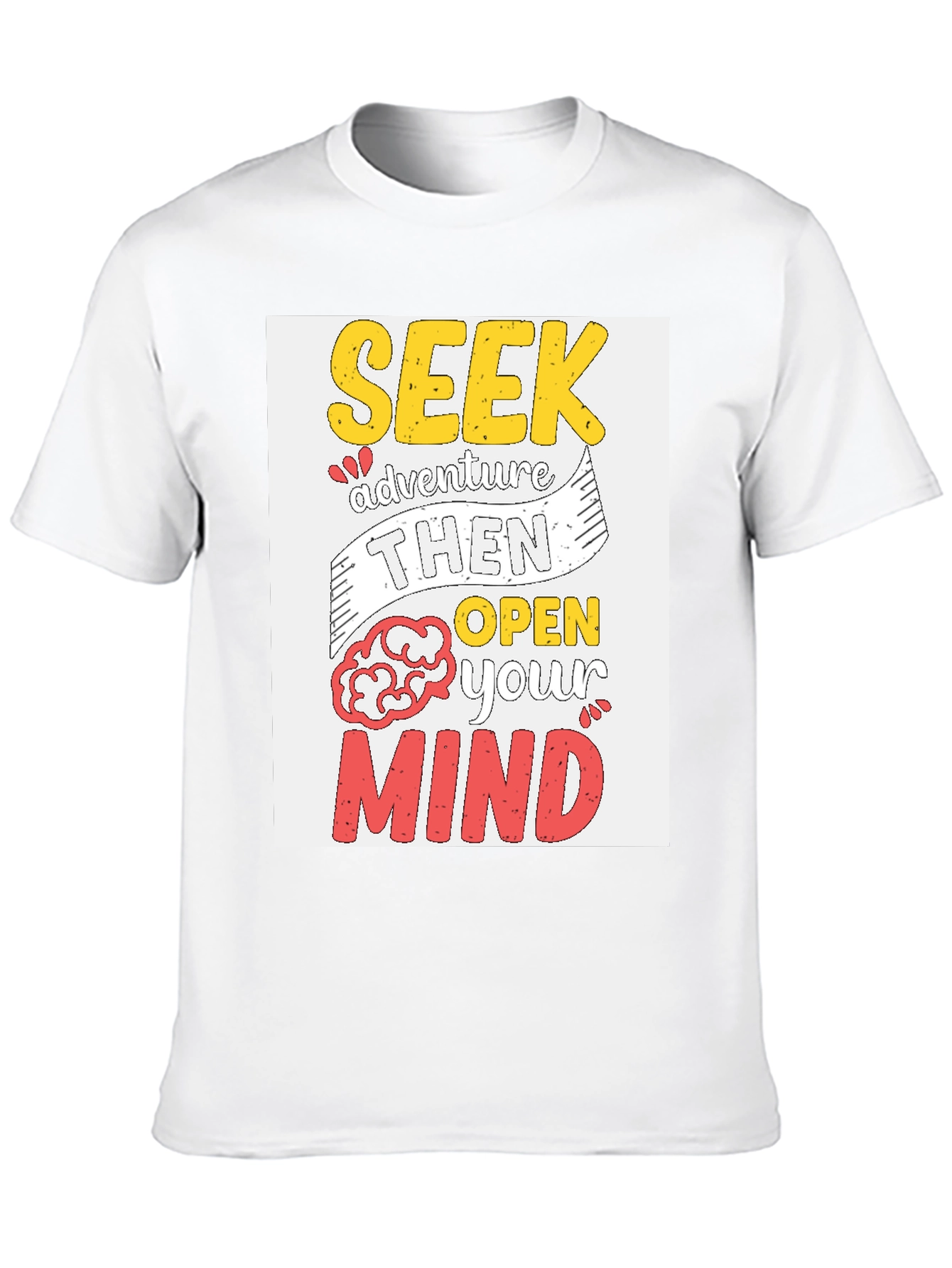 Seek Adventure T-Shirt - Motivational Graphic Tee