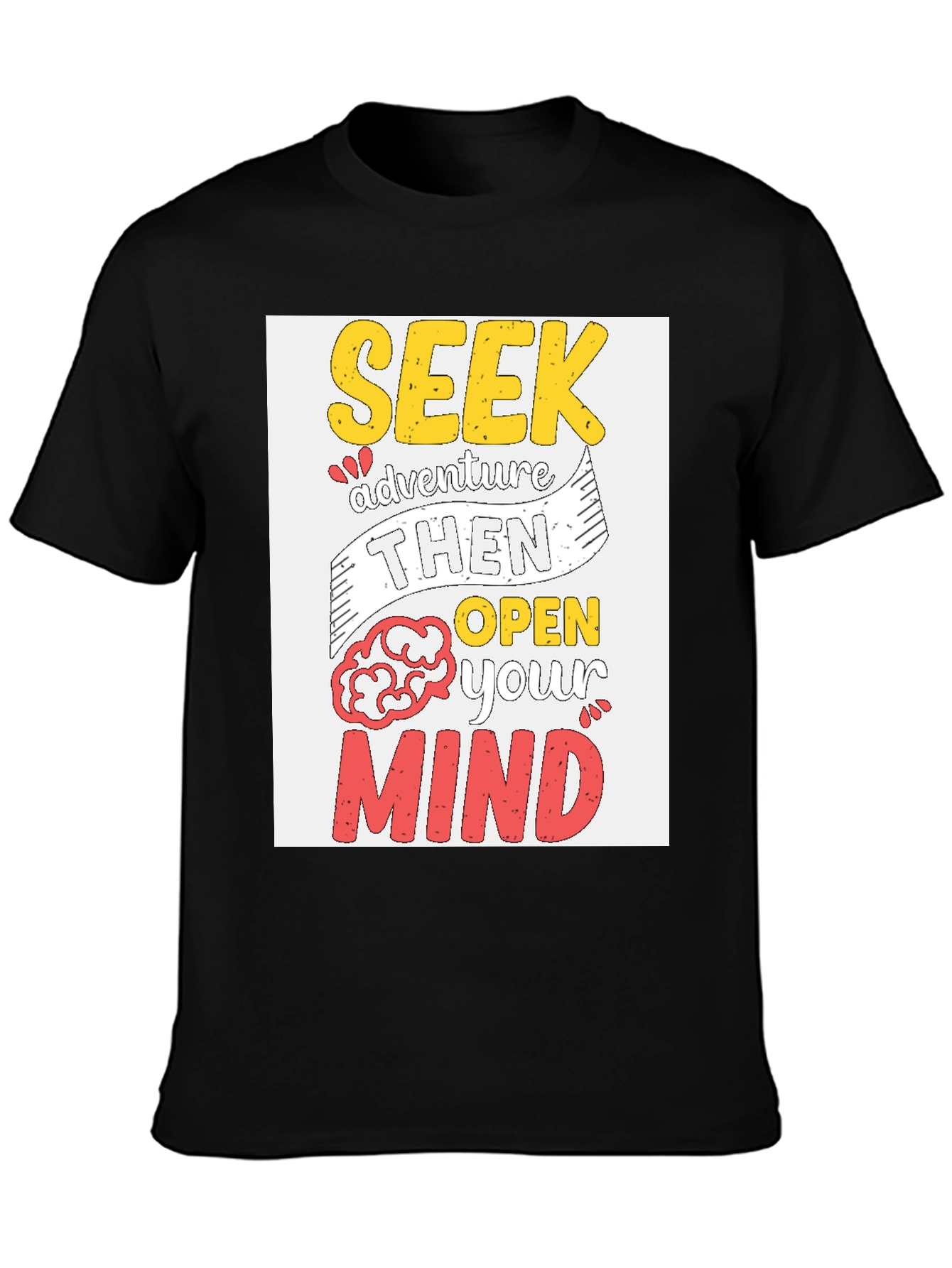 Seek Adventure T-Shirt - Motivational Graphic Tee