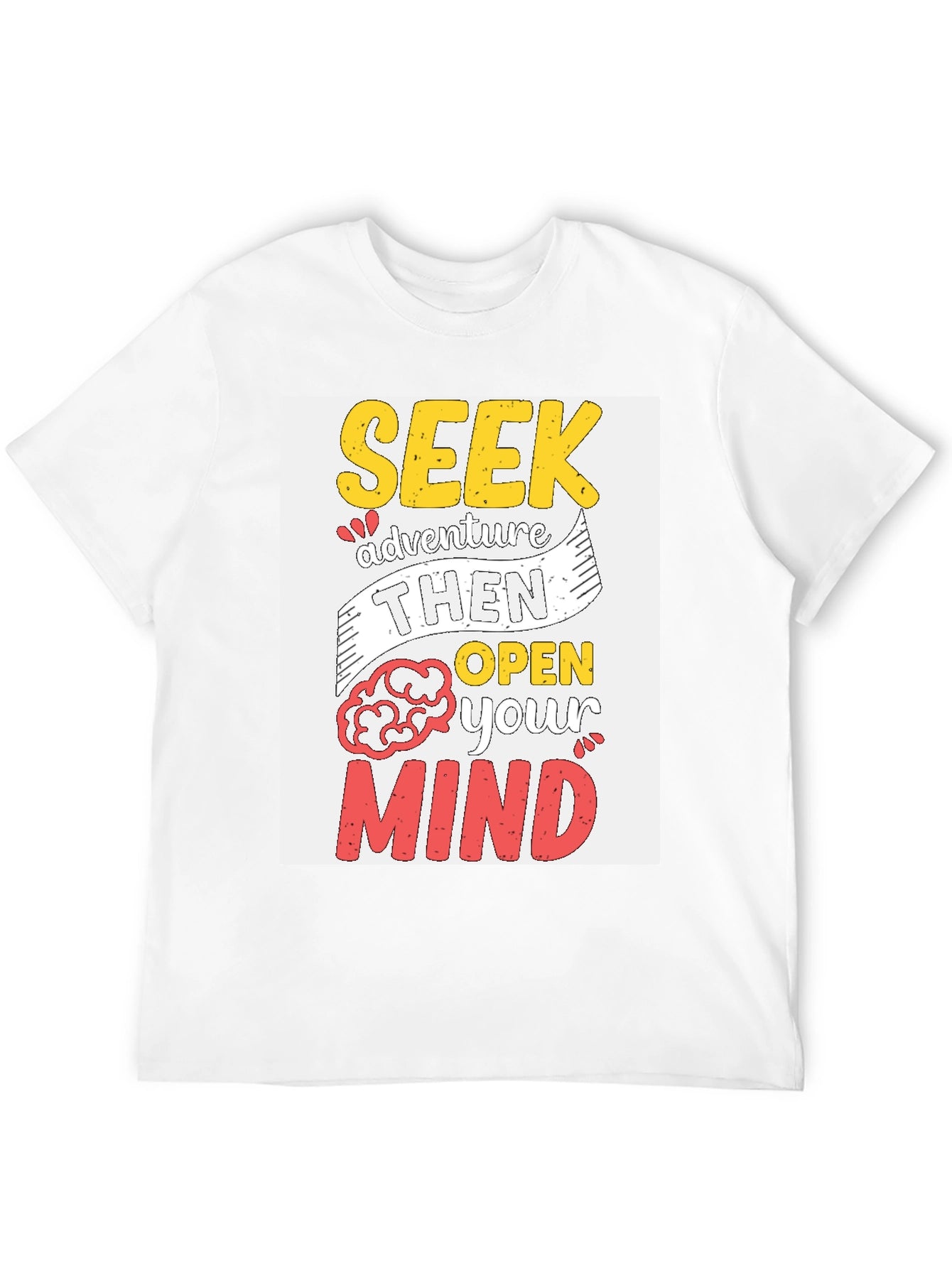 Seek Adventure T-Shirt - Motivational Graphic Tee