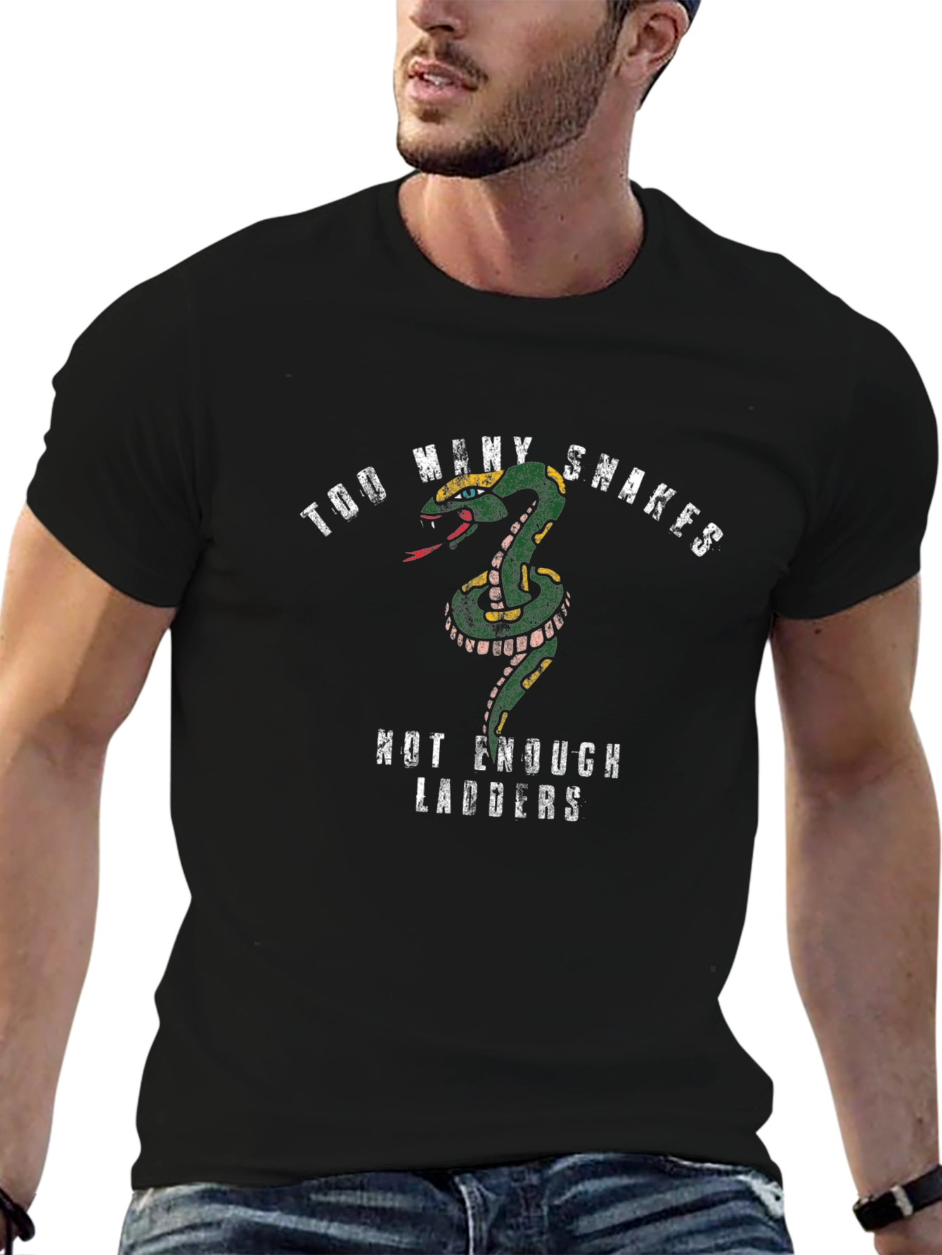 Snakes and Ladders Graphic Tee