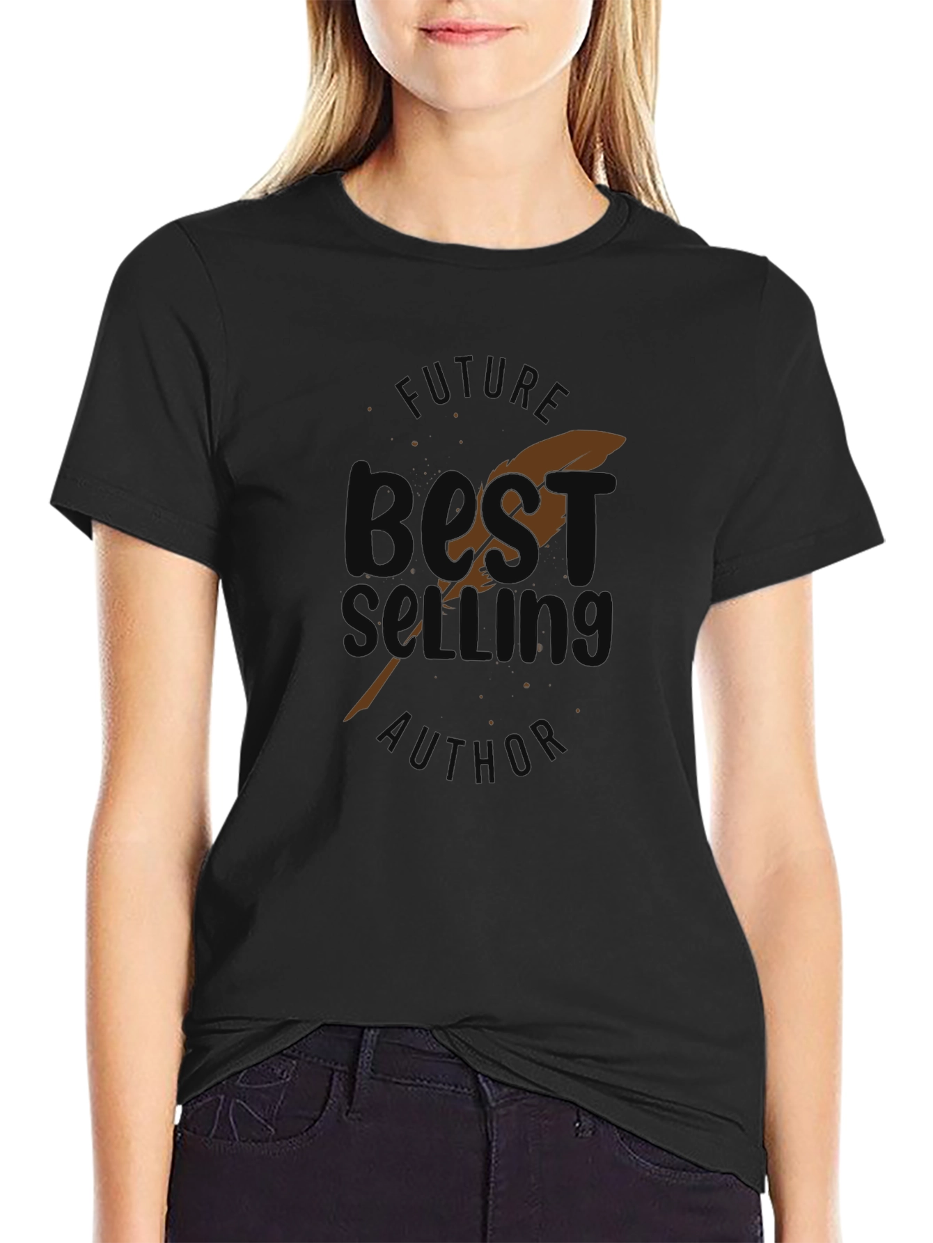 Future Best-Selling Author Graphic T-Shirt