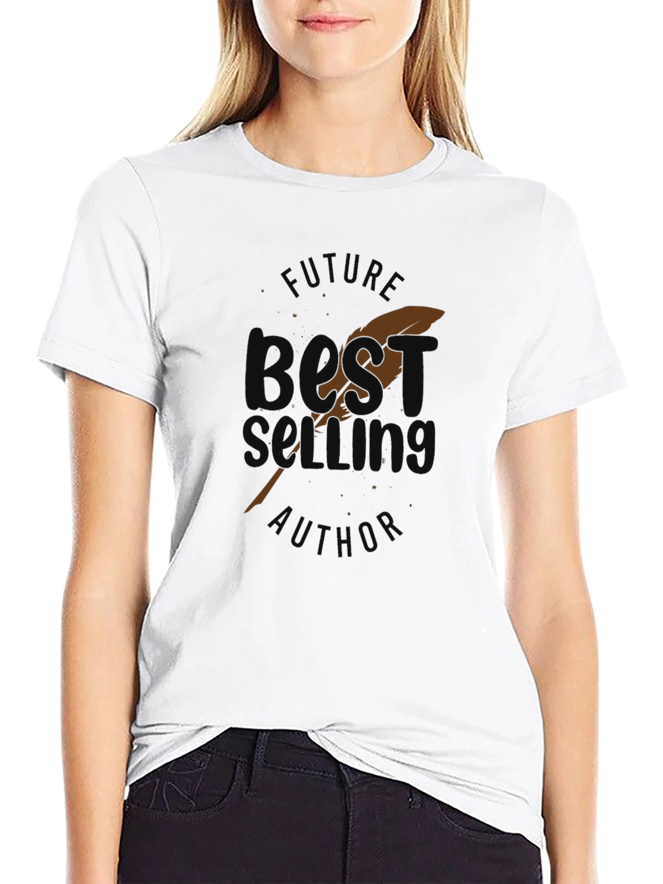 Future Best-Selling Author Graphic T-Shirt