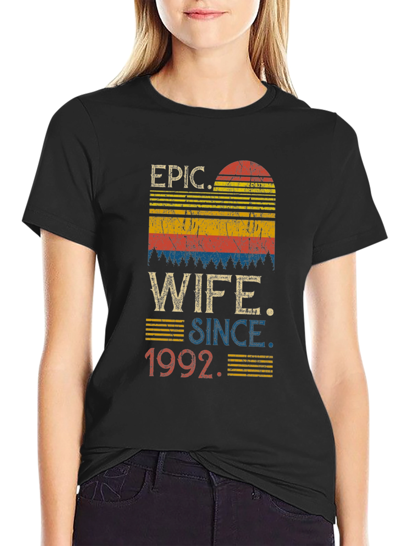 Epic Wife Since 1992 Graphic T-Shirt