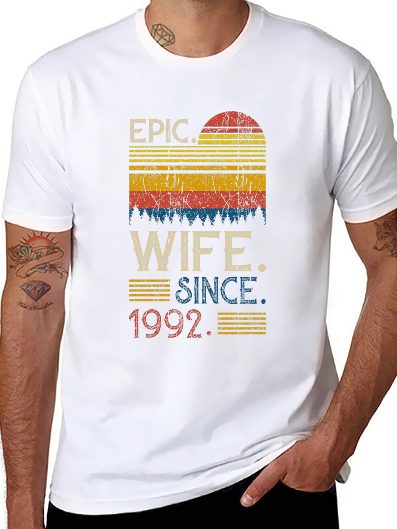 Epic Wife Since 1992 Graphic T-Shirt