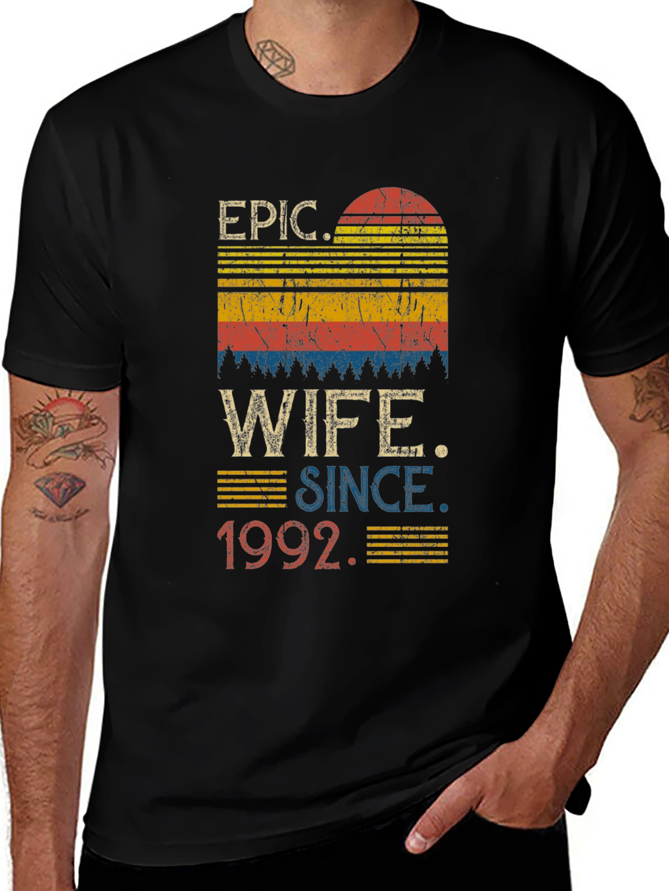 Epic Wife Since 1992 Graphic T-Shirt