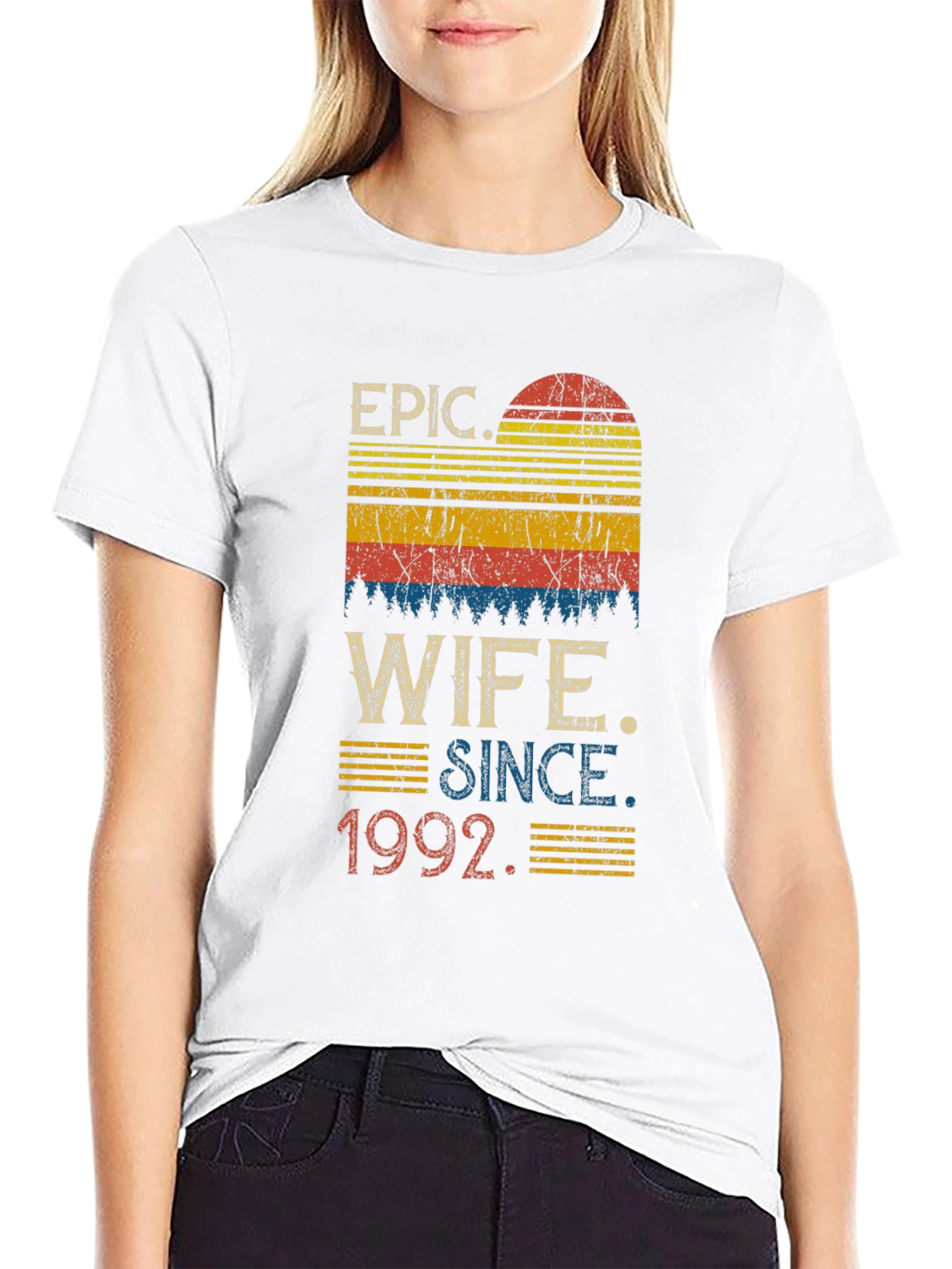 Epic Wife Since 1992 Graphic T-Shirt