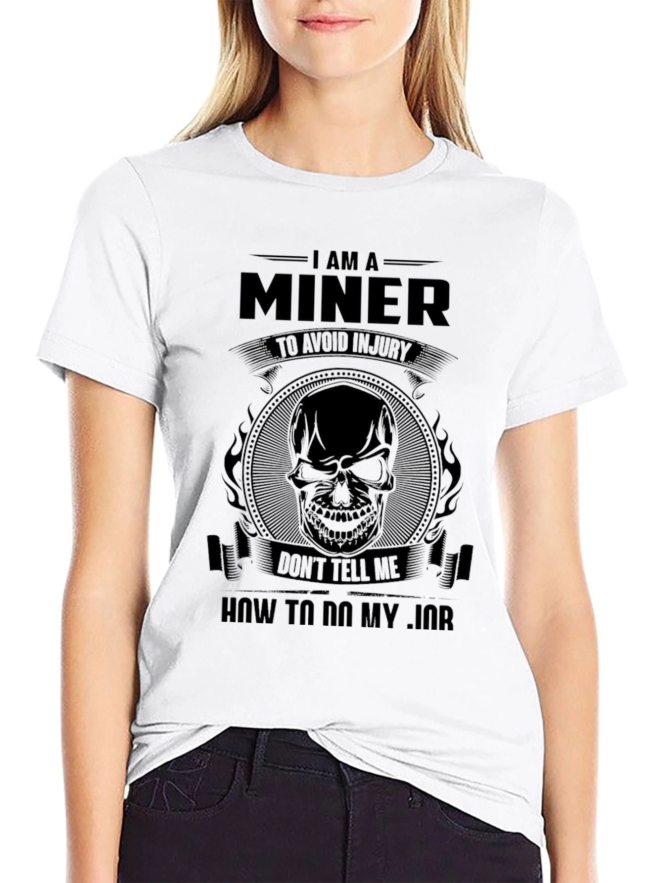 I Am A Miner Graphic T-Shirt
