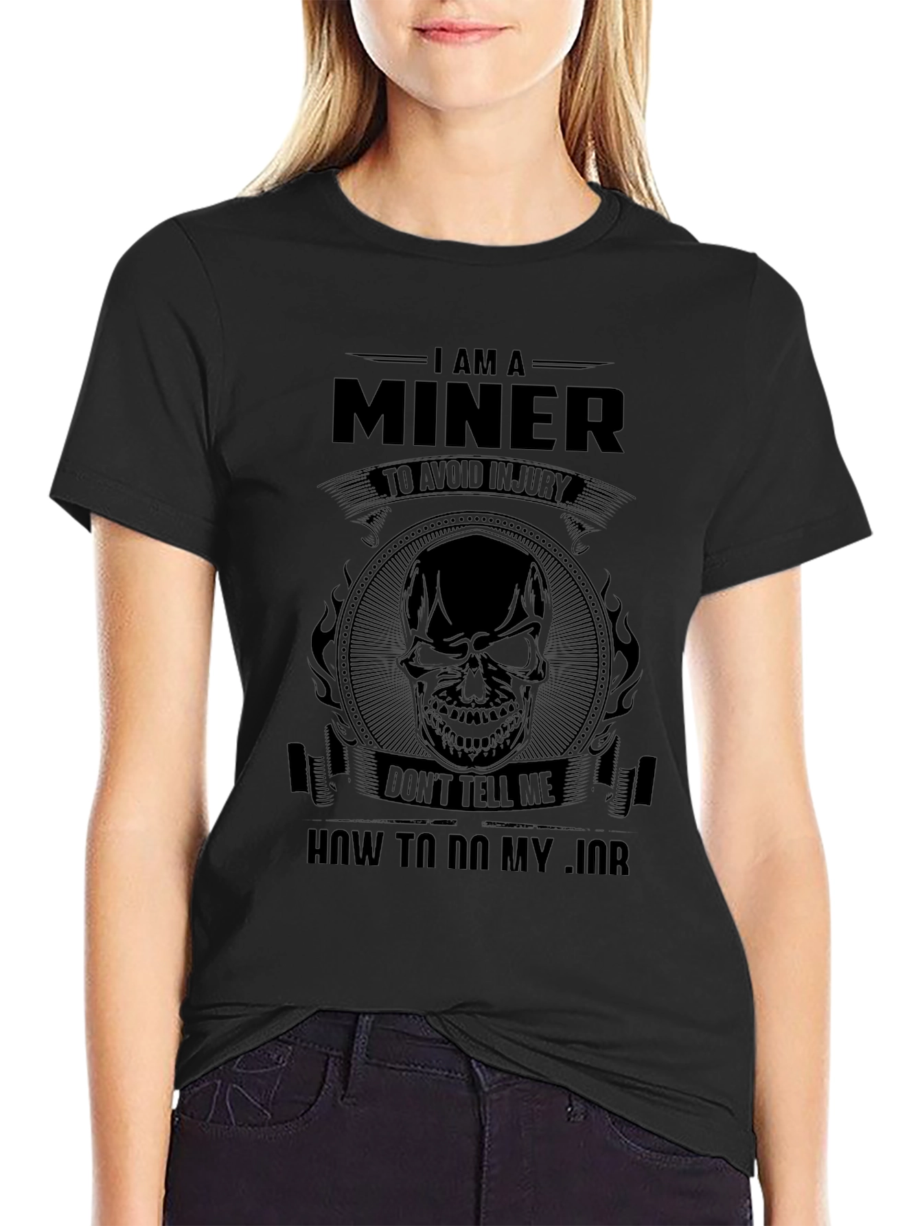 I Am A Miner Graphic T-Shirt