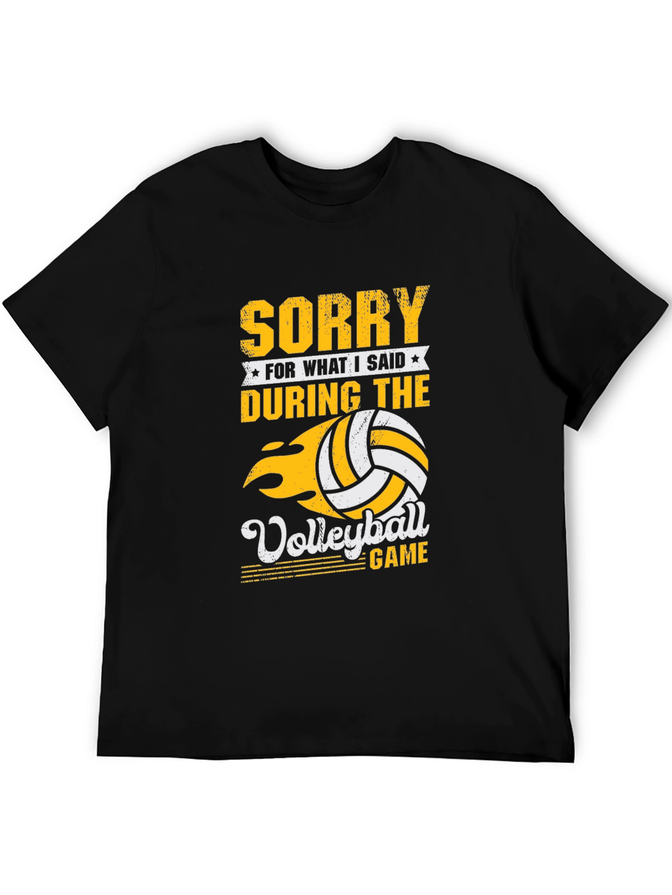 Volleyball Game Apology T-Shirt