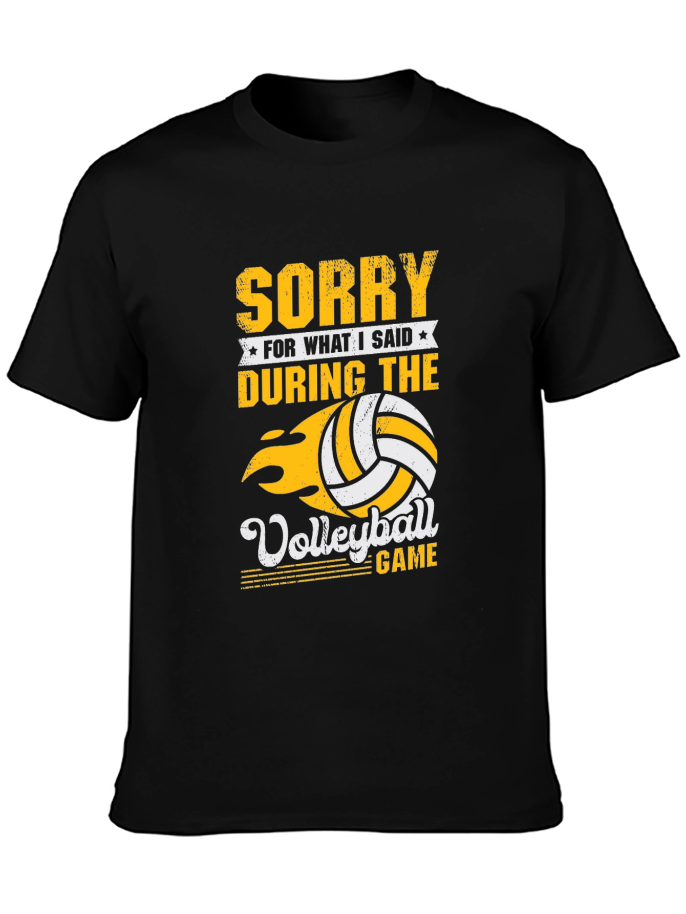 Volleyball Game Apology T-Shirt