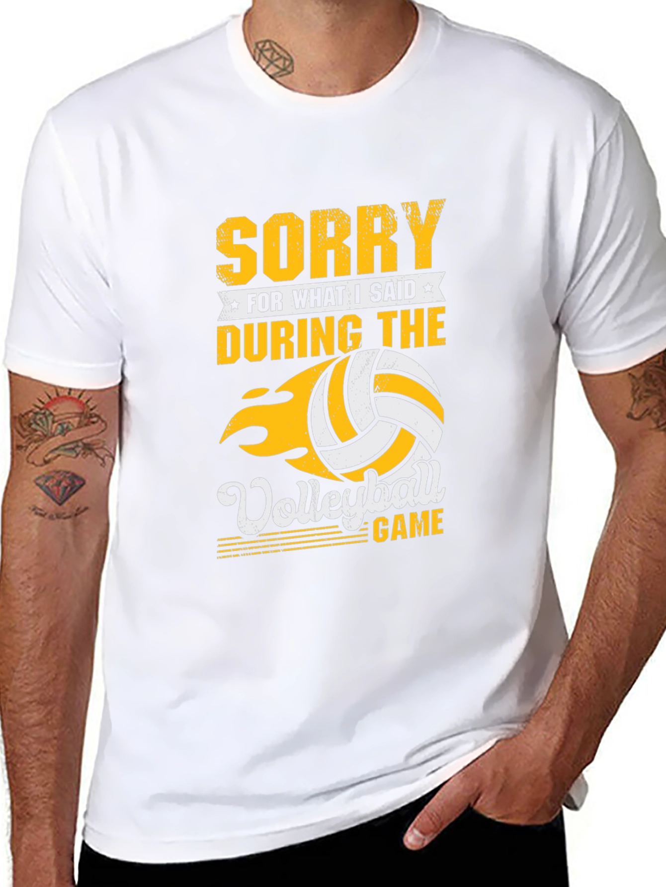 Volleyball Game Apology T-Shirt