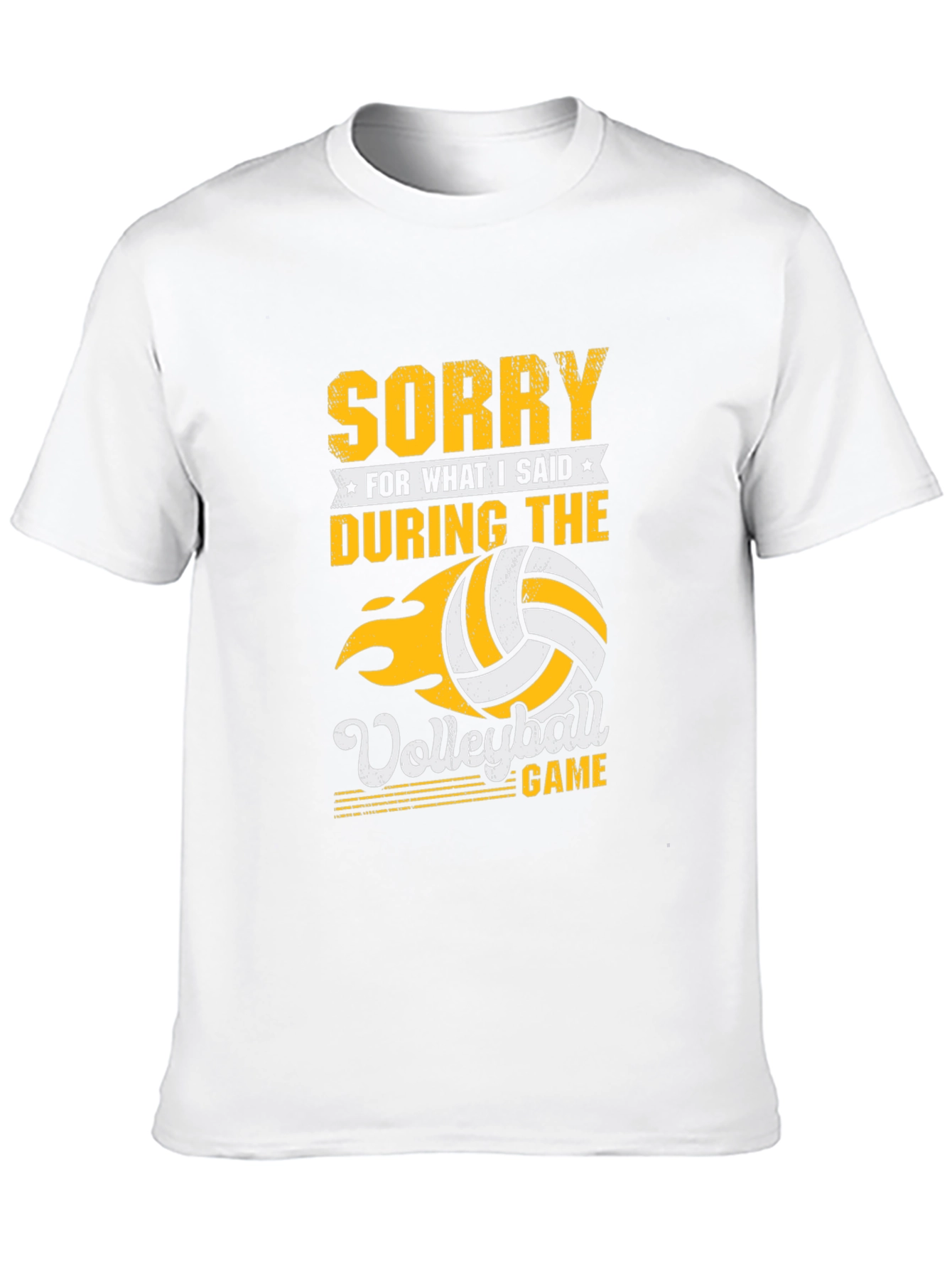 Volleyball Game Apology T-Shirt