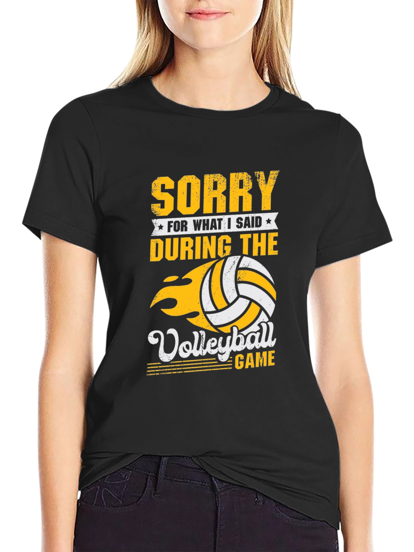 Volleyball Game Apology T-Shirt